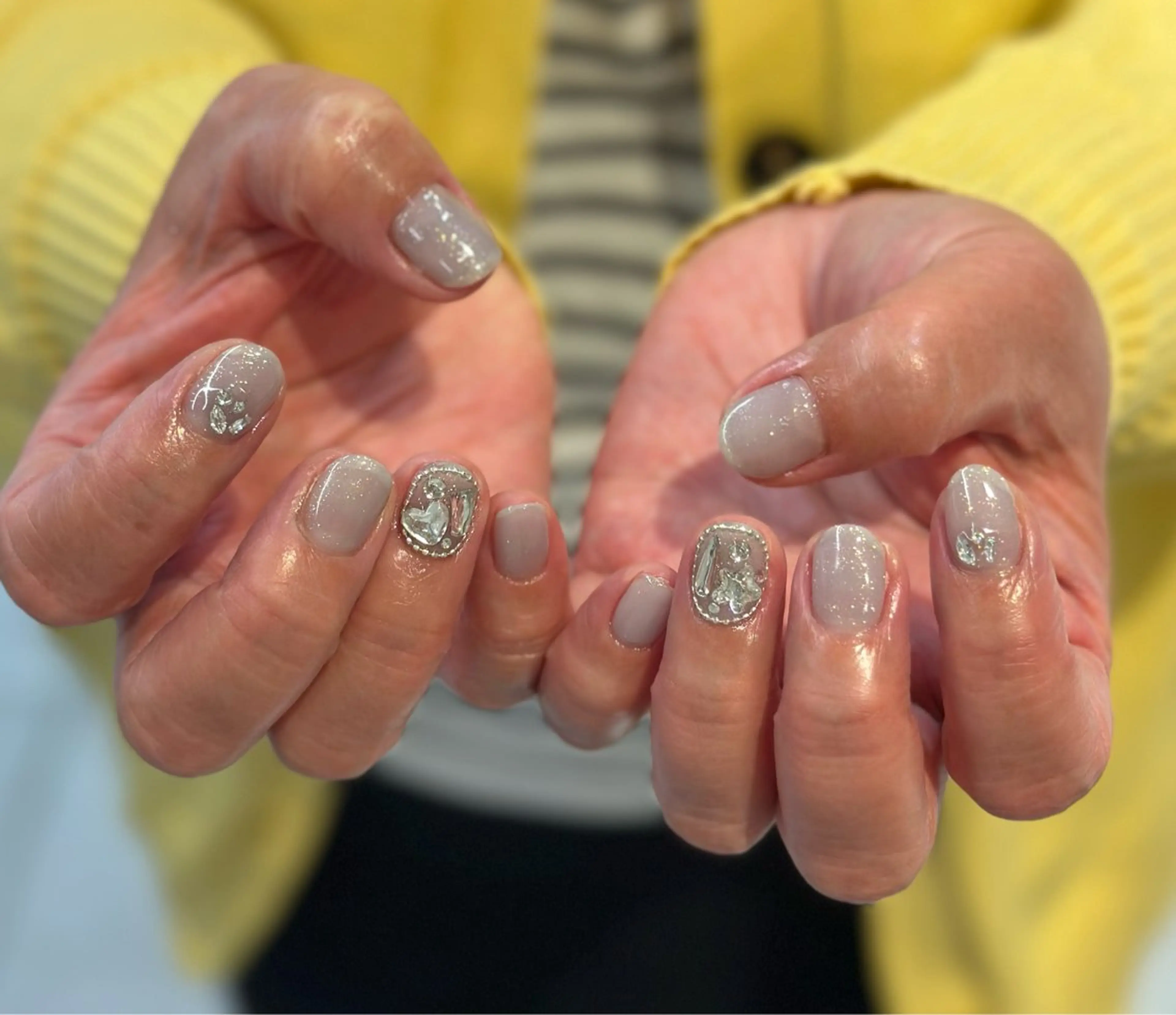 ショート ハンドネイル fukuyasu rikaのネイルデザイン