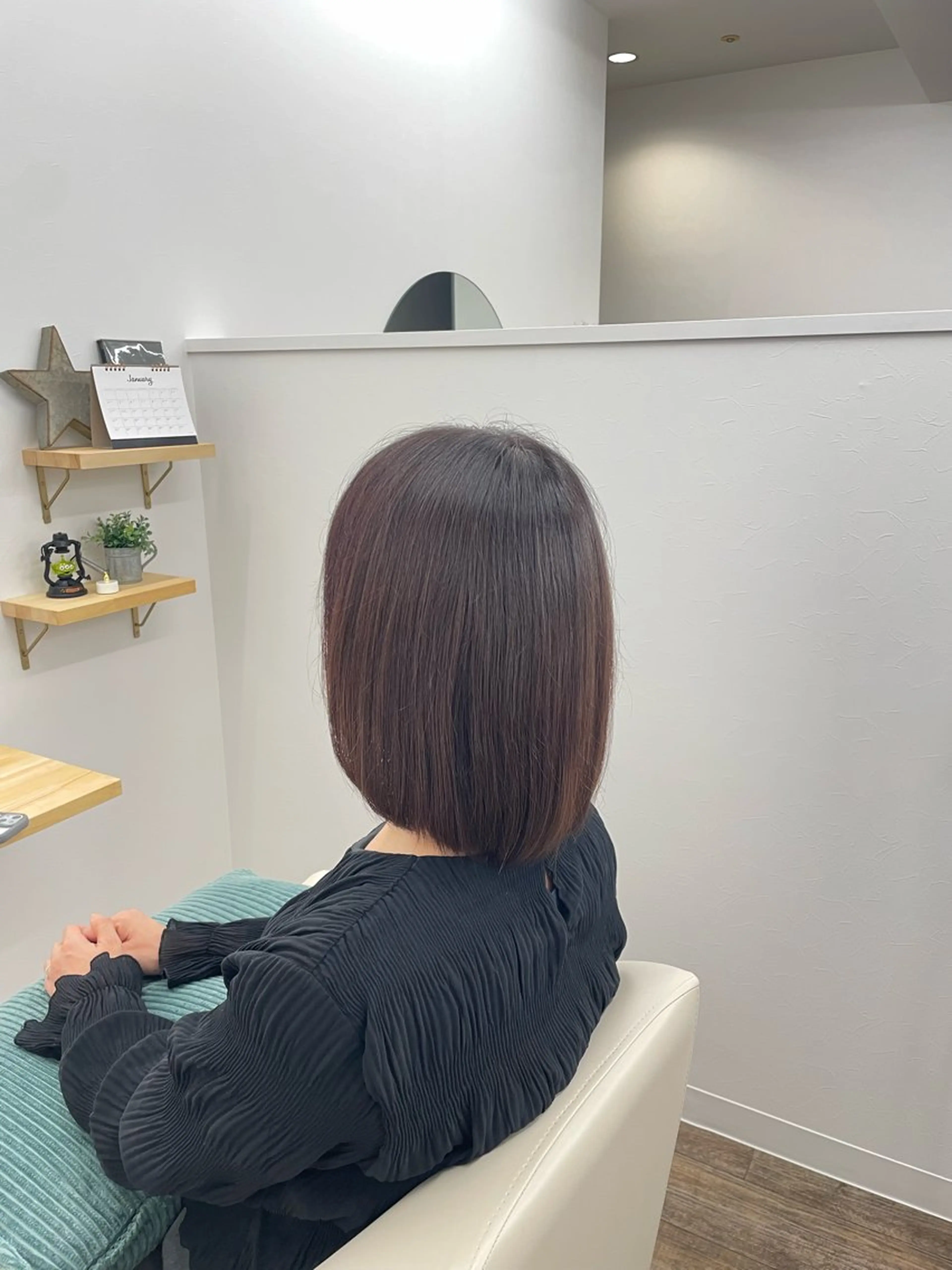 ミディアム カラー bifinoLuce / 松村琉希のヘアスタイル
