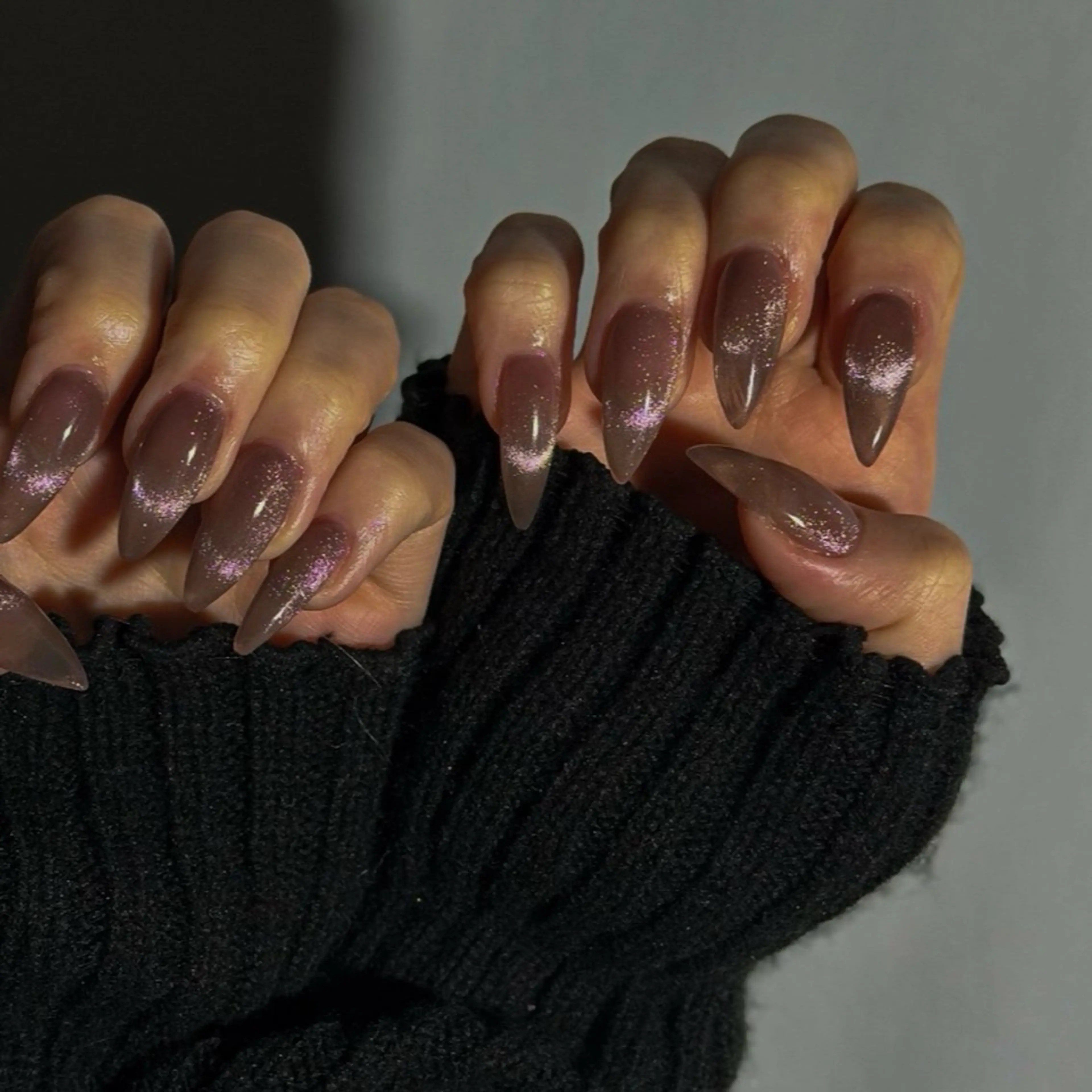 ネイル マグネットネイル マグネットワンカラー ワンカラーネイル Organ mayaのネイルデザイン