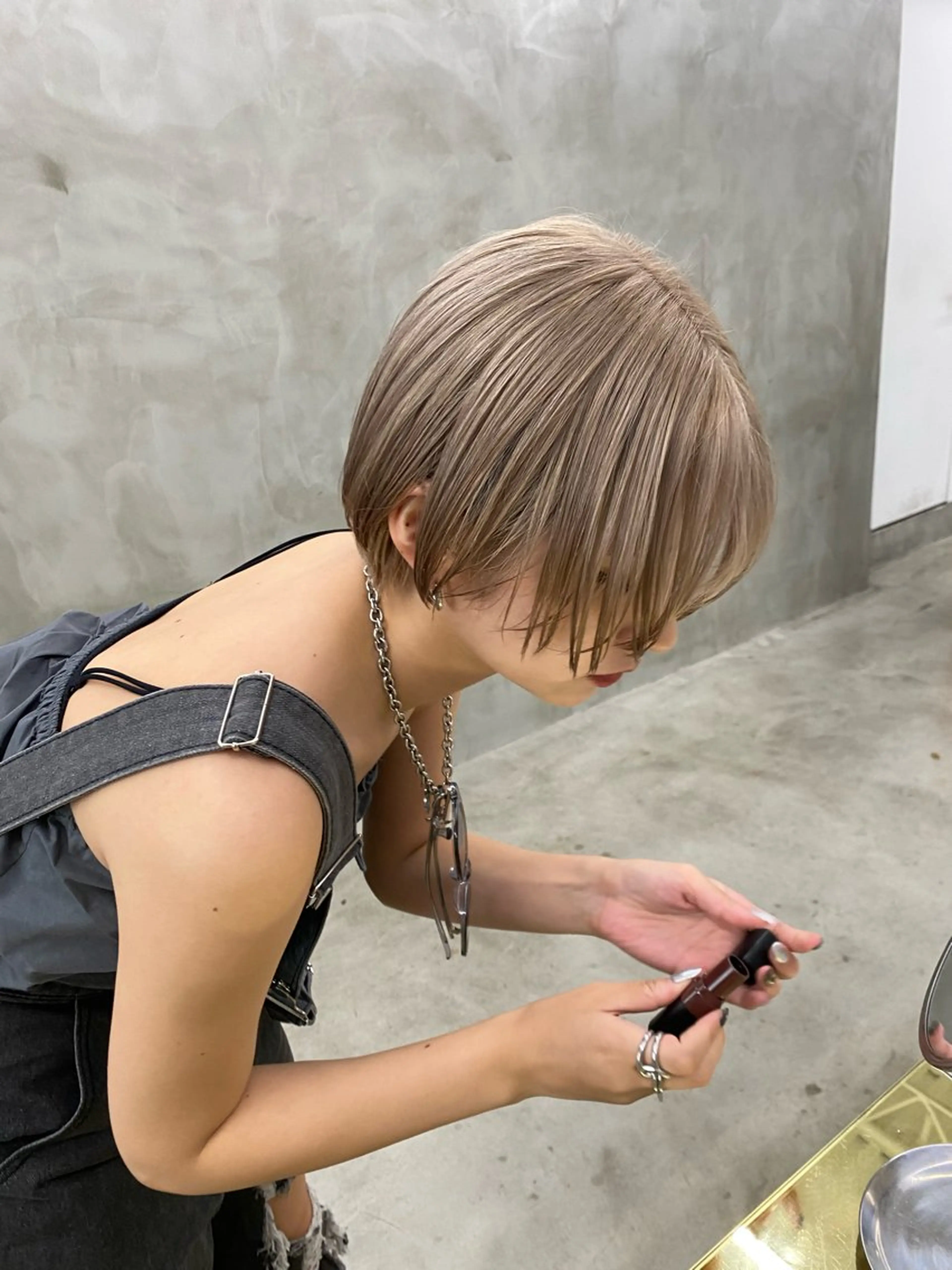 ショート カラー ショートボブ ボブ ショートヘア yiye 青山所属・無料カットモデル募集 🌱ひょうがのヘアスタイル