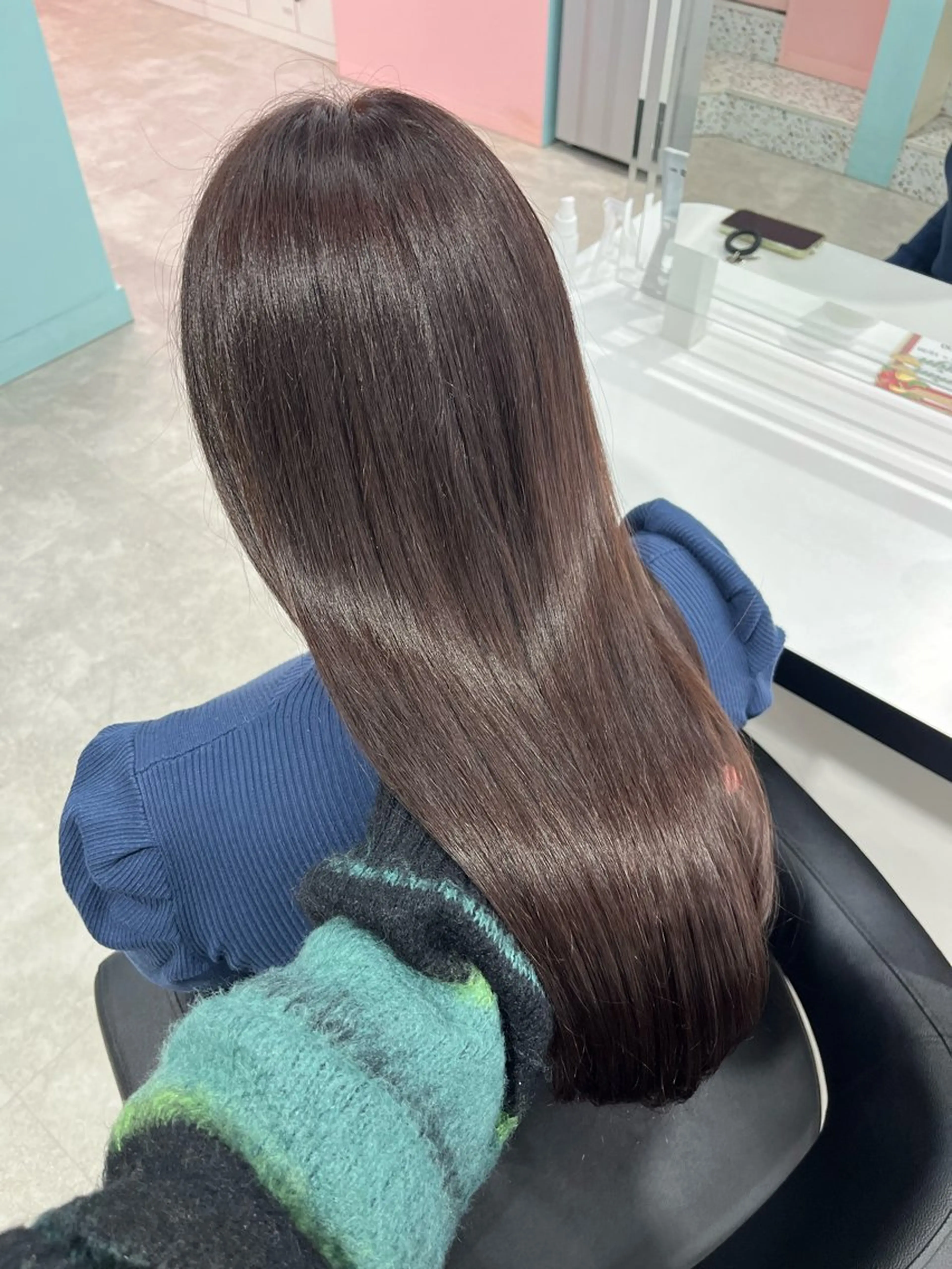 ロング みう/仙台/暖色/ 艶髪/顔周りカット/のヘアスタイル