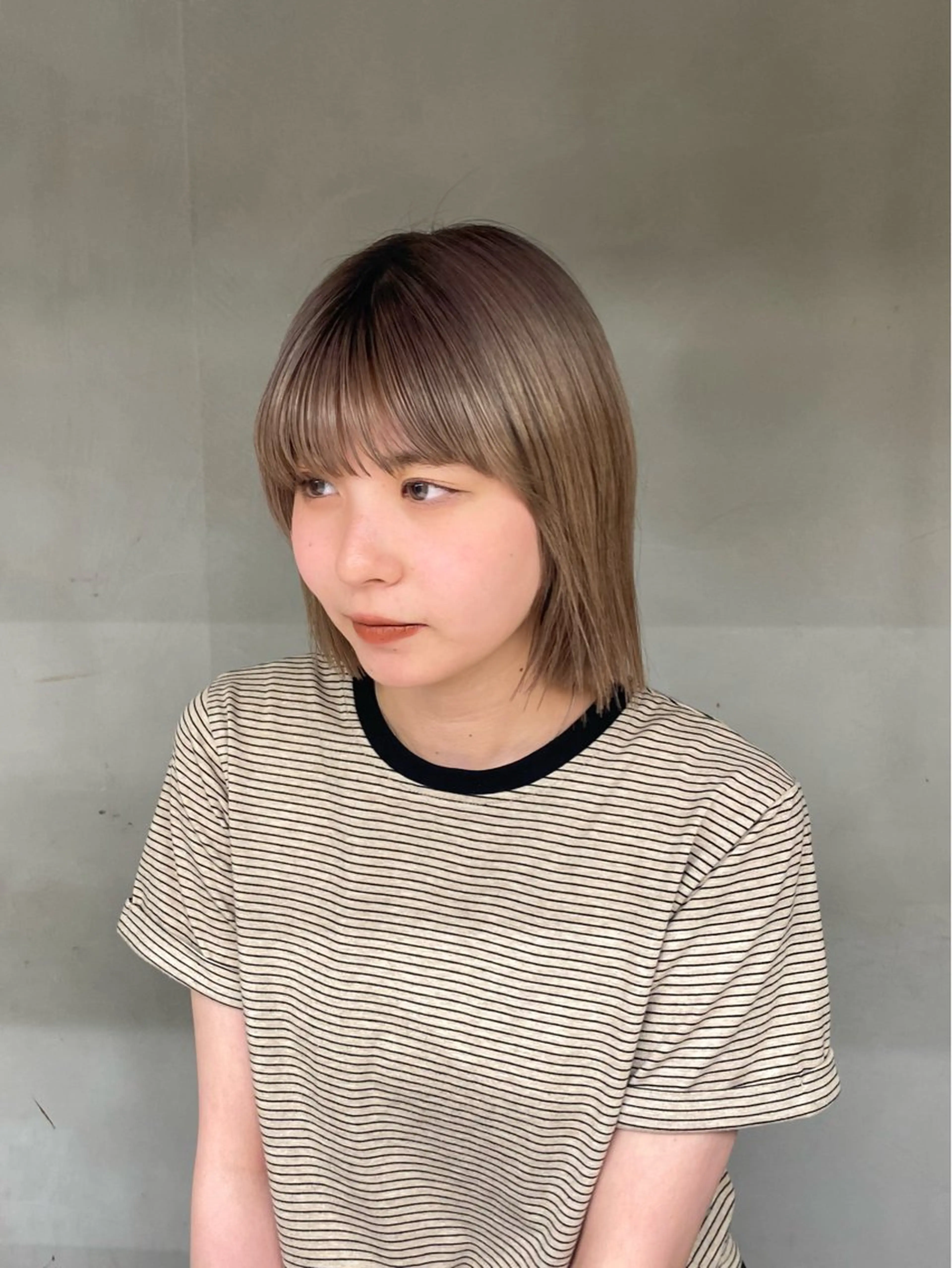 ショート カラー ヘアカラー トリートメント noa/ 渋谷のヘアスタイル