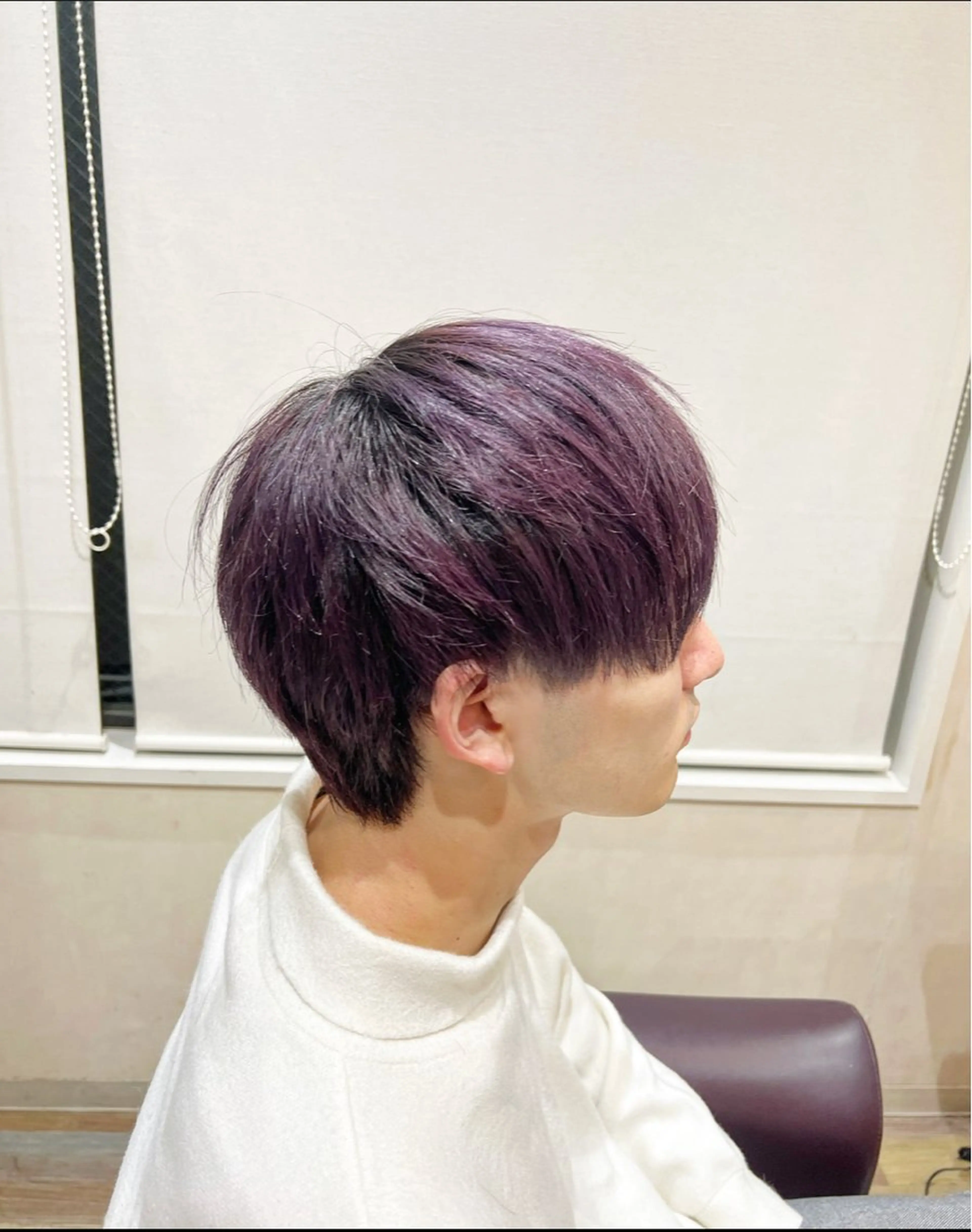 ショート カラー メンズ カット ヘアカラー chill仙台所属・藤田 一樹のヘアスタイル