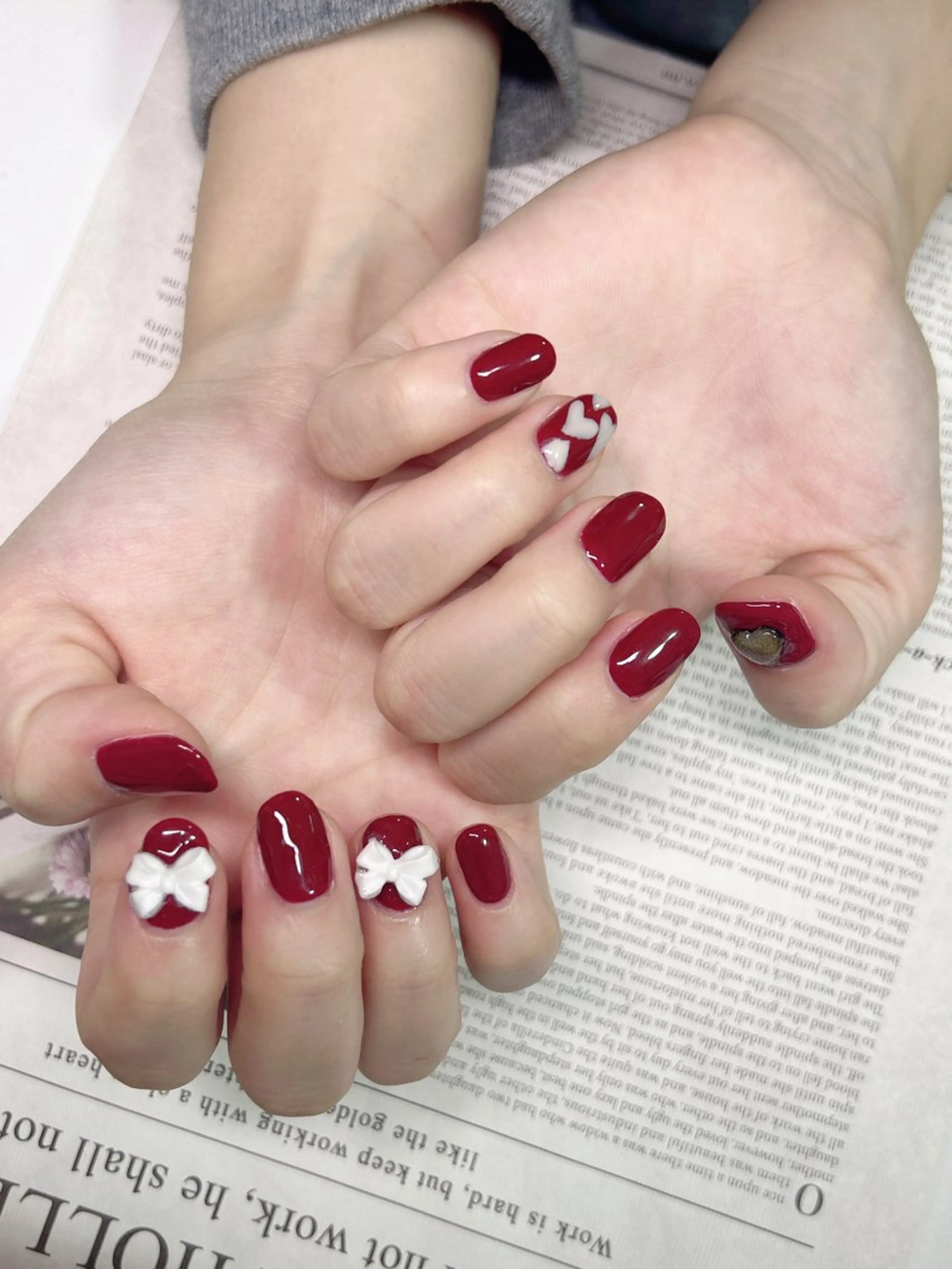 ネイル ハンドネイル コウ ヨウのネイルデザイン