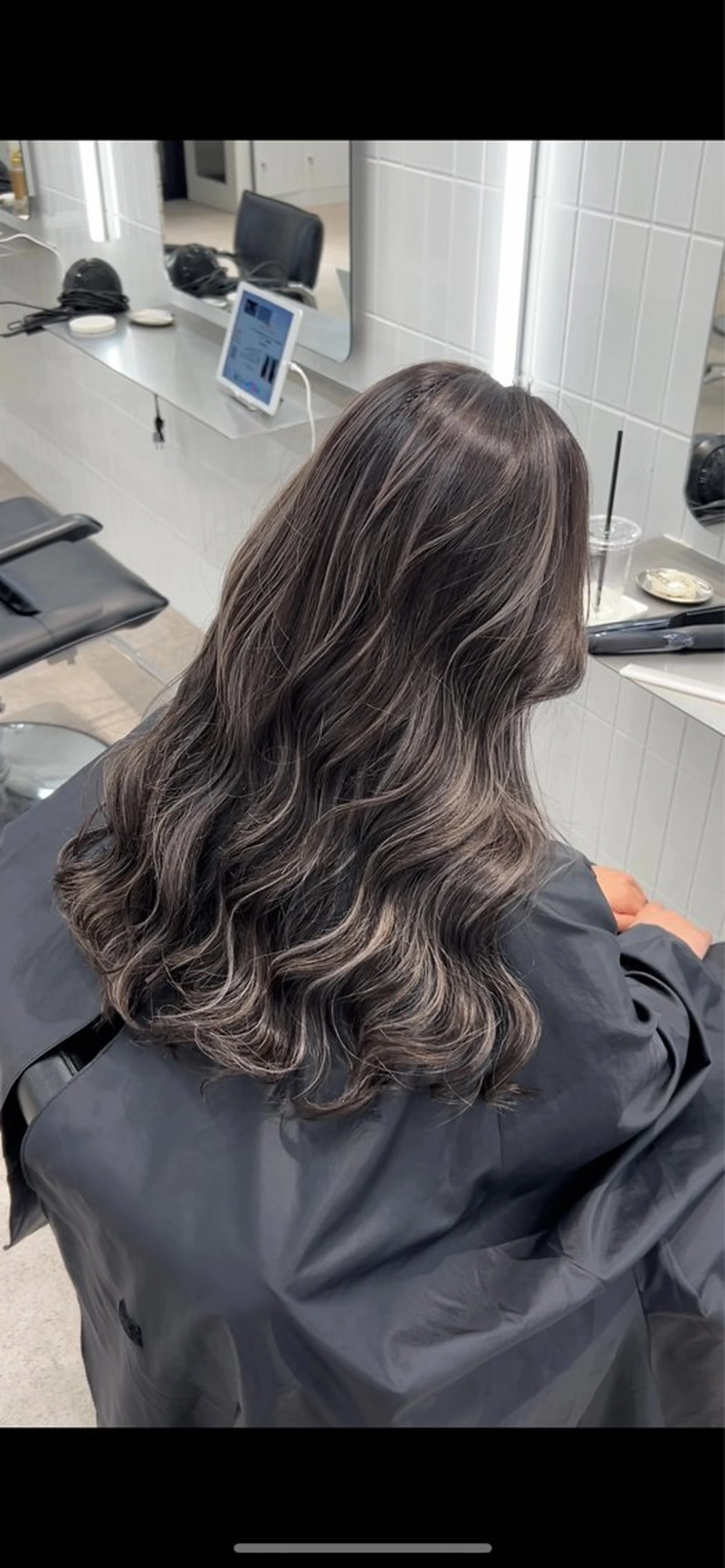 ロング カラー ✨レイヤーカット 海外ヘア/原宿✨のヘアスタイル