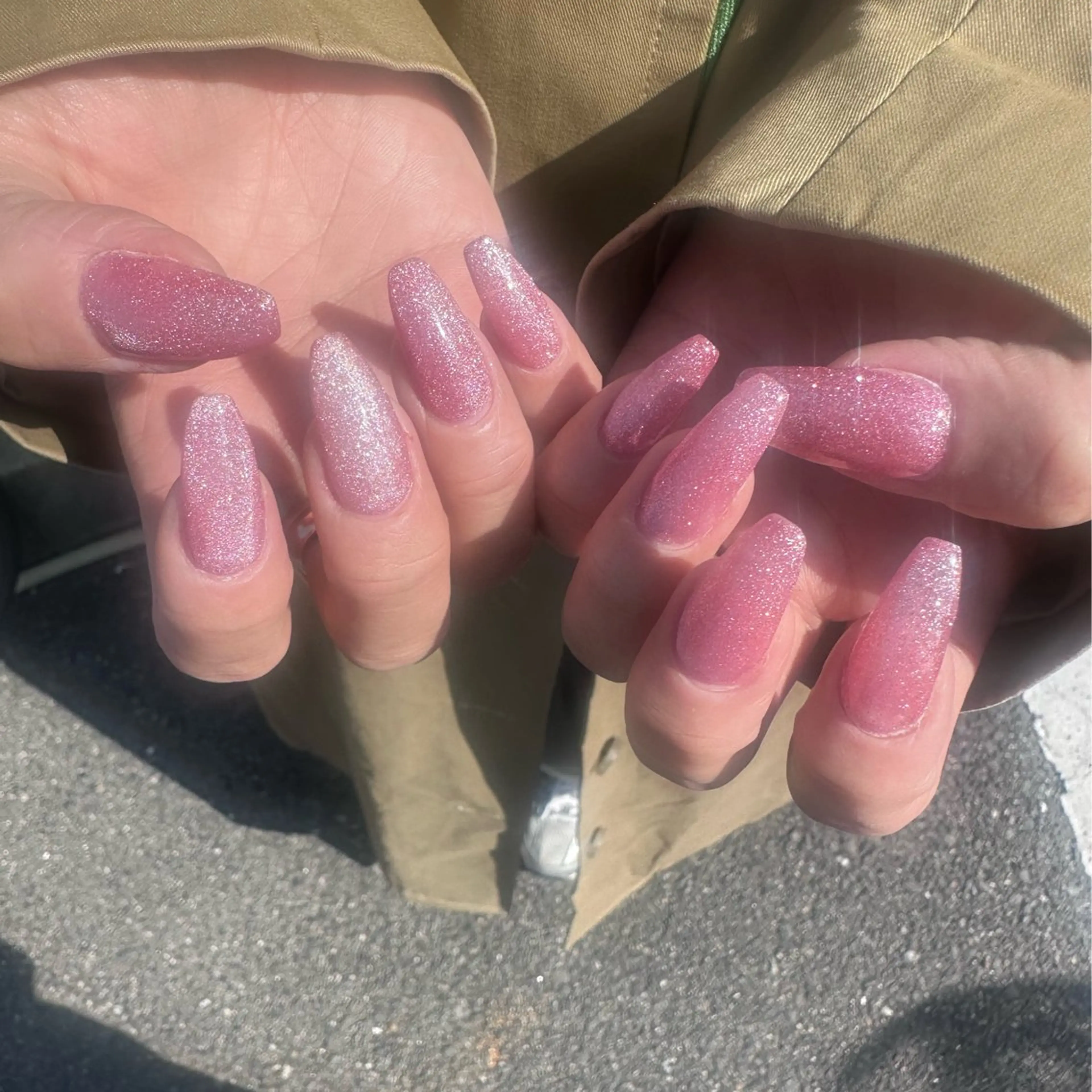 ネイル フラッシュネイル フラッシュマグ マグネットネイル 春ネイル Msis Beauty Salon　夙川店【エムシス】所属・Y. chihoのネイルデザイン