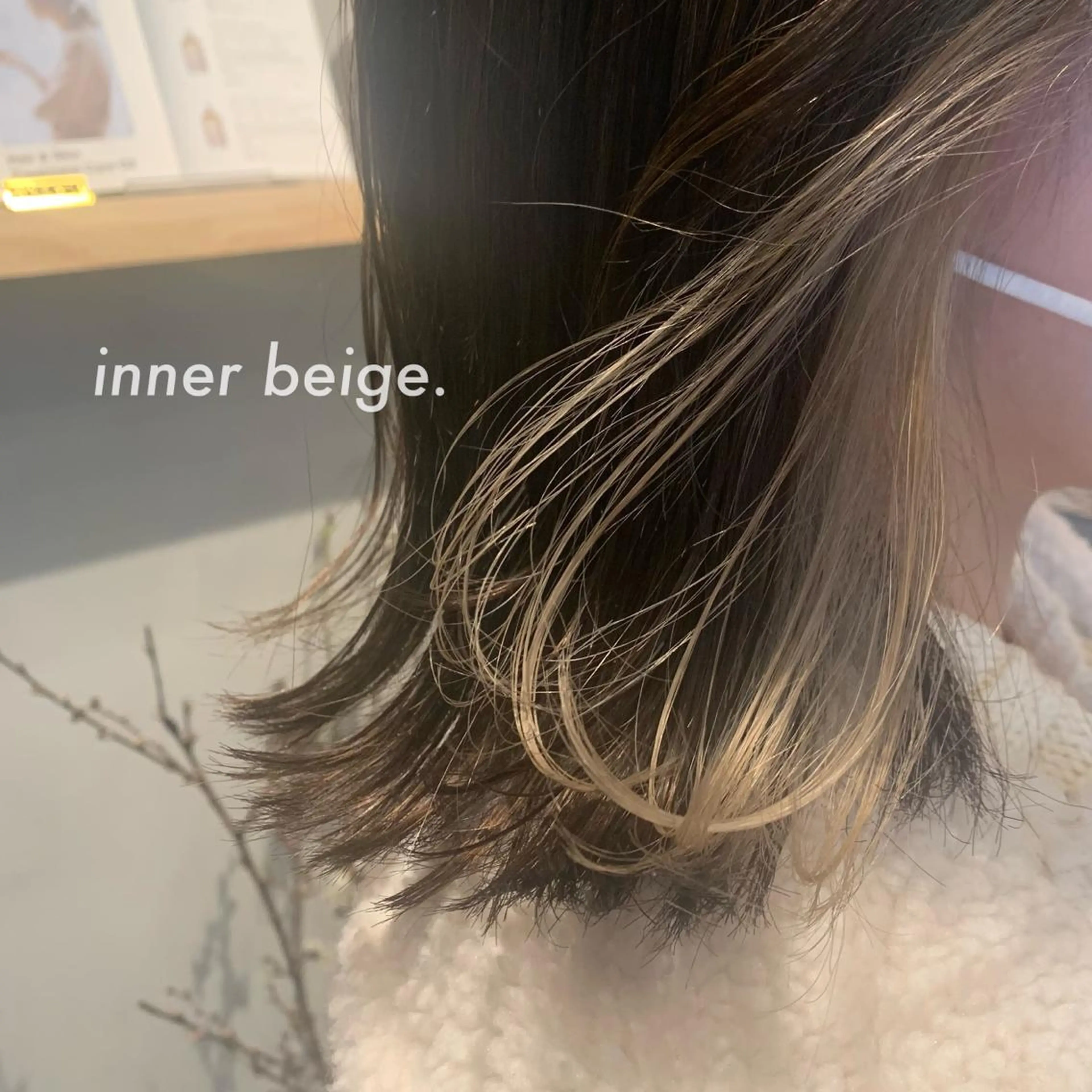 ミディアム カラー RINA🧤 デザインとボブのヘアスタイル