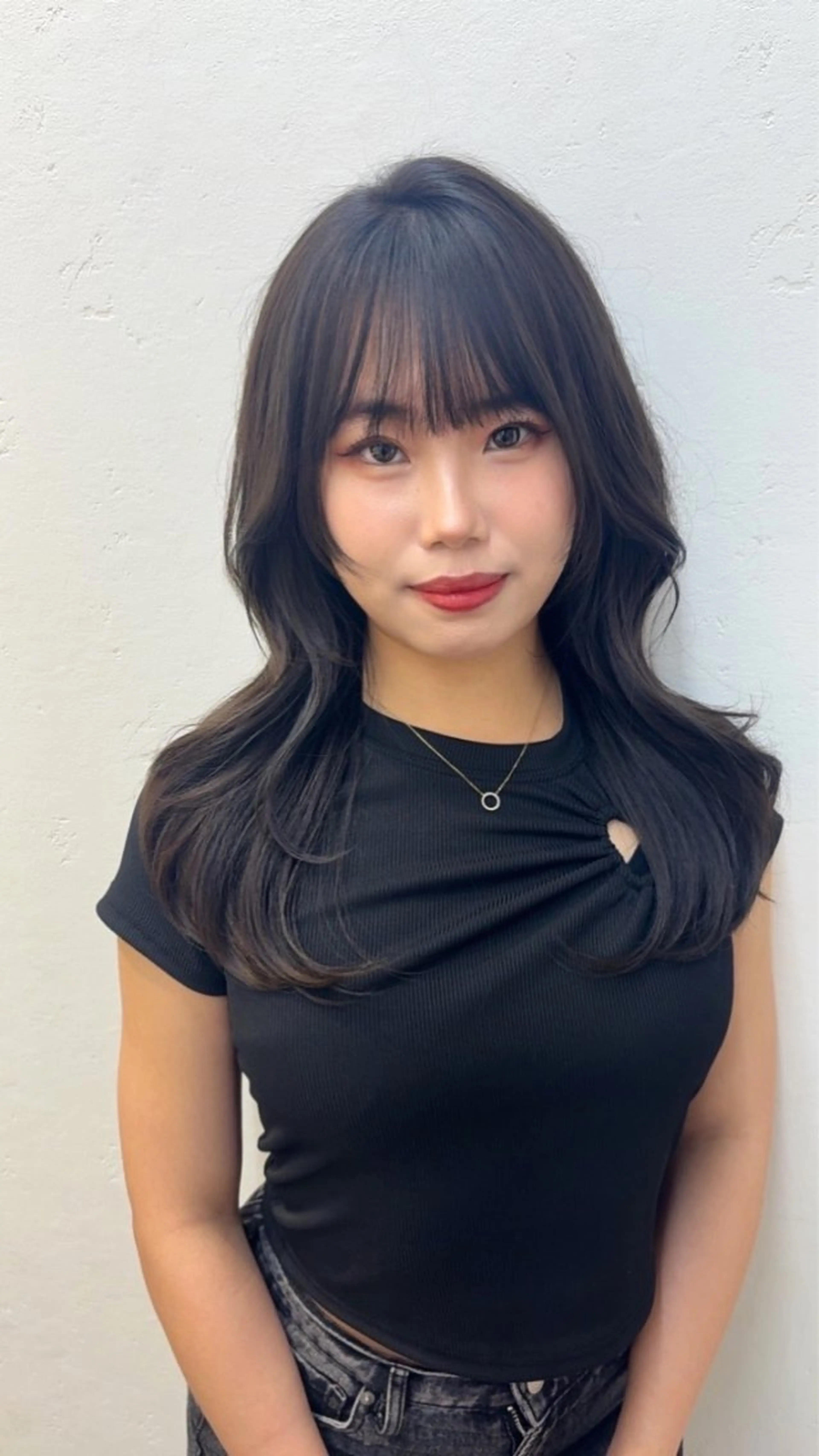 セミロング レイヤーカット ♥kanaのヘアスタイル