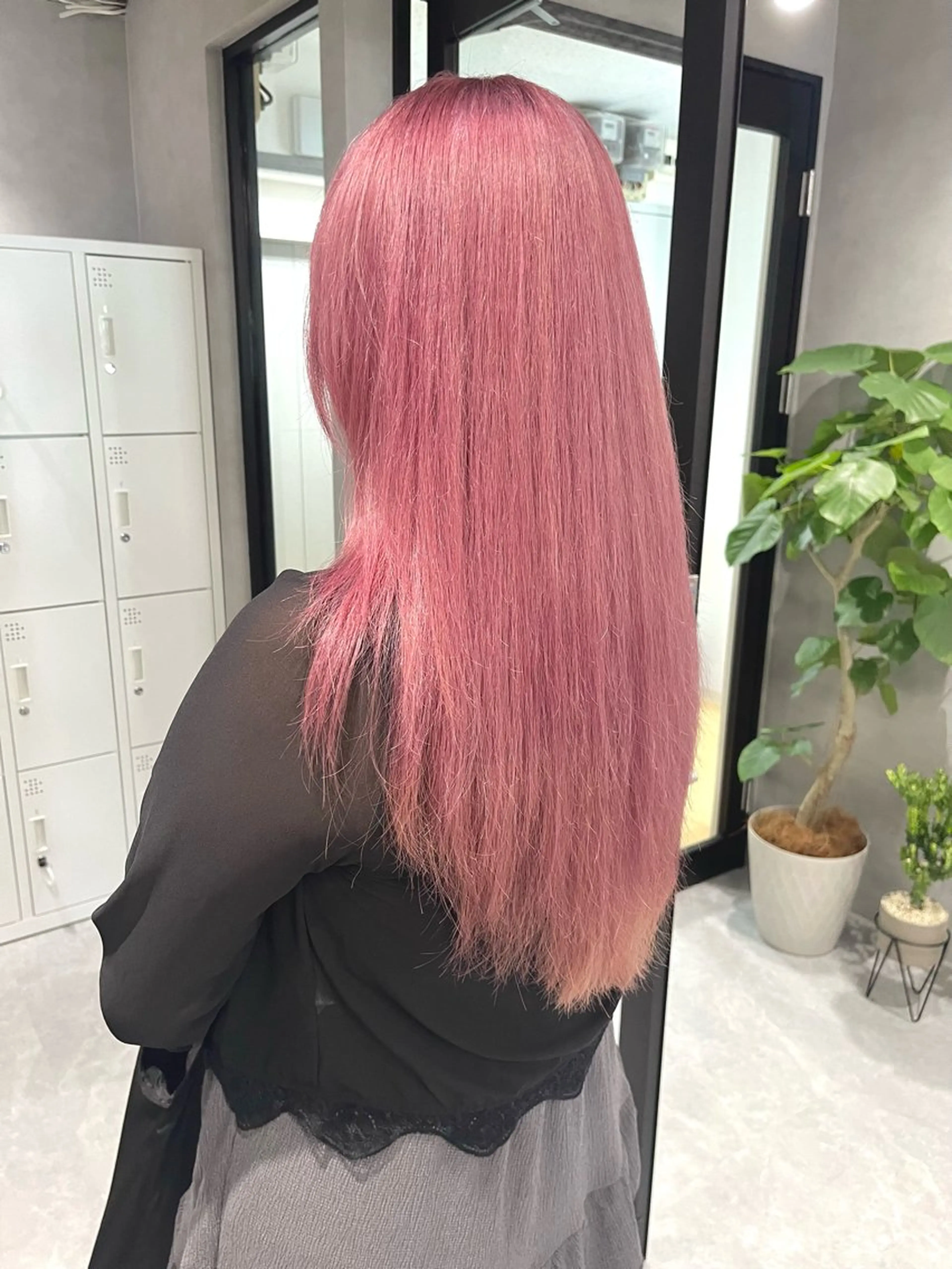 ロング カラー 暖色ハイトーン特化 🥇Mioのヘアスタイル