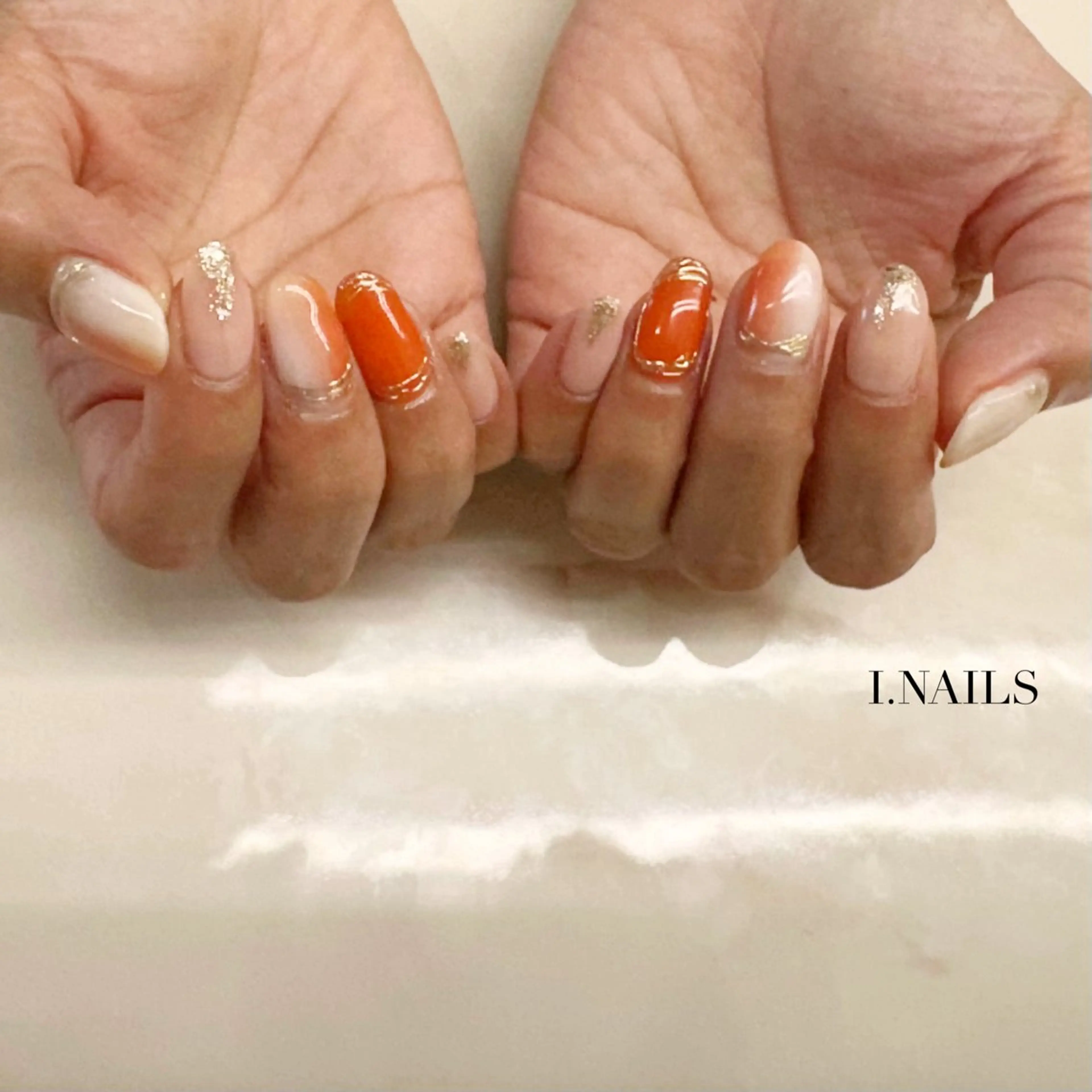 ネイル アイネイルズ所属・早川 梓のネイルデザイン