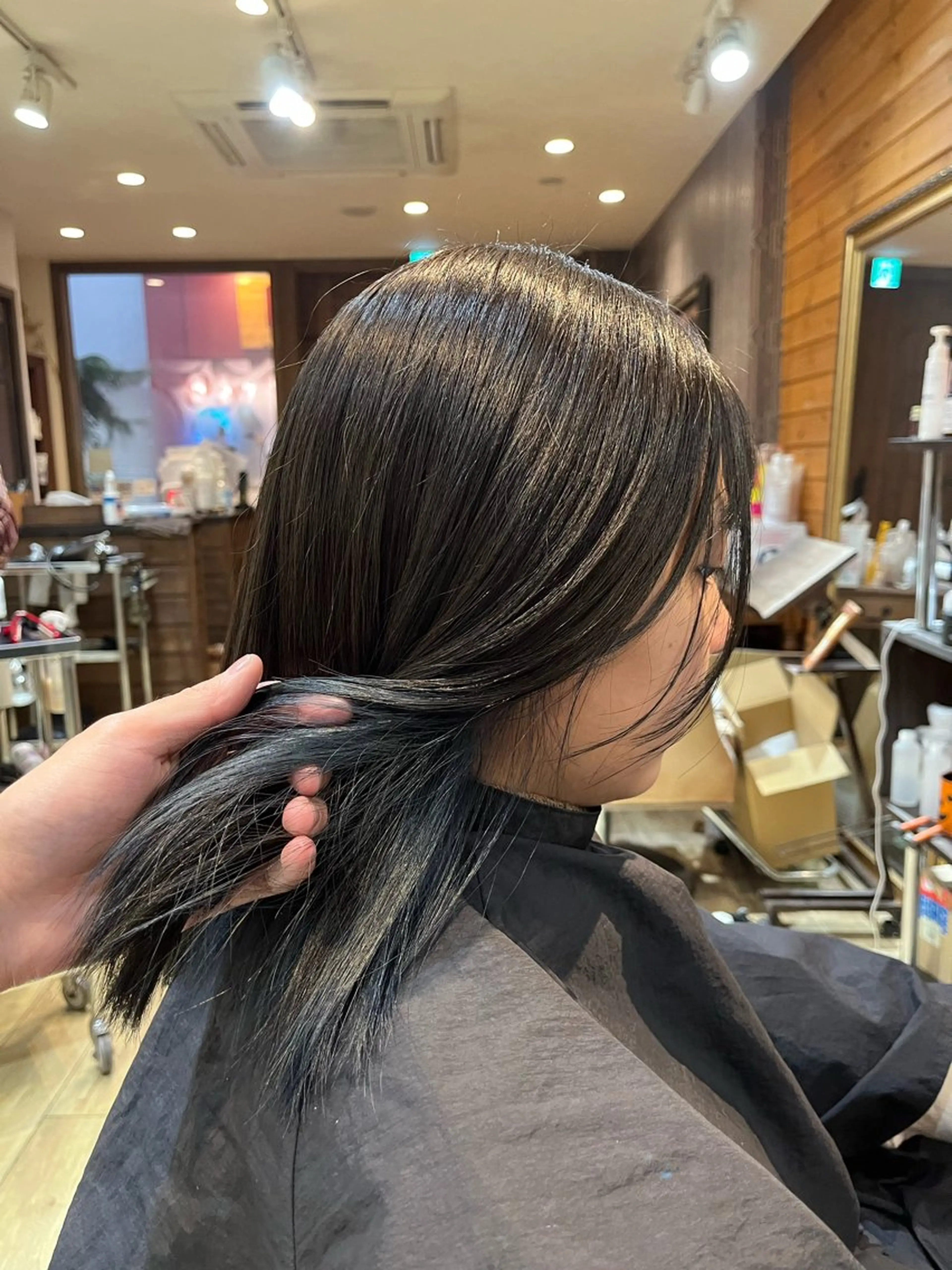 ミディアム カラー ヘアカラー VOYAGE所属・中園 康のヘアスタイル