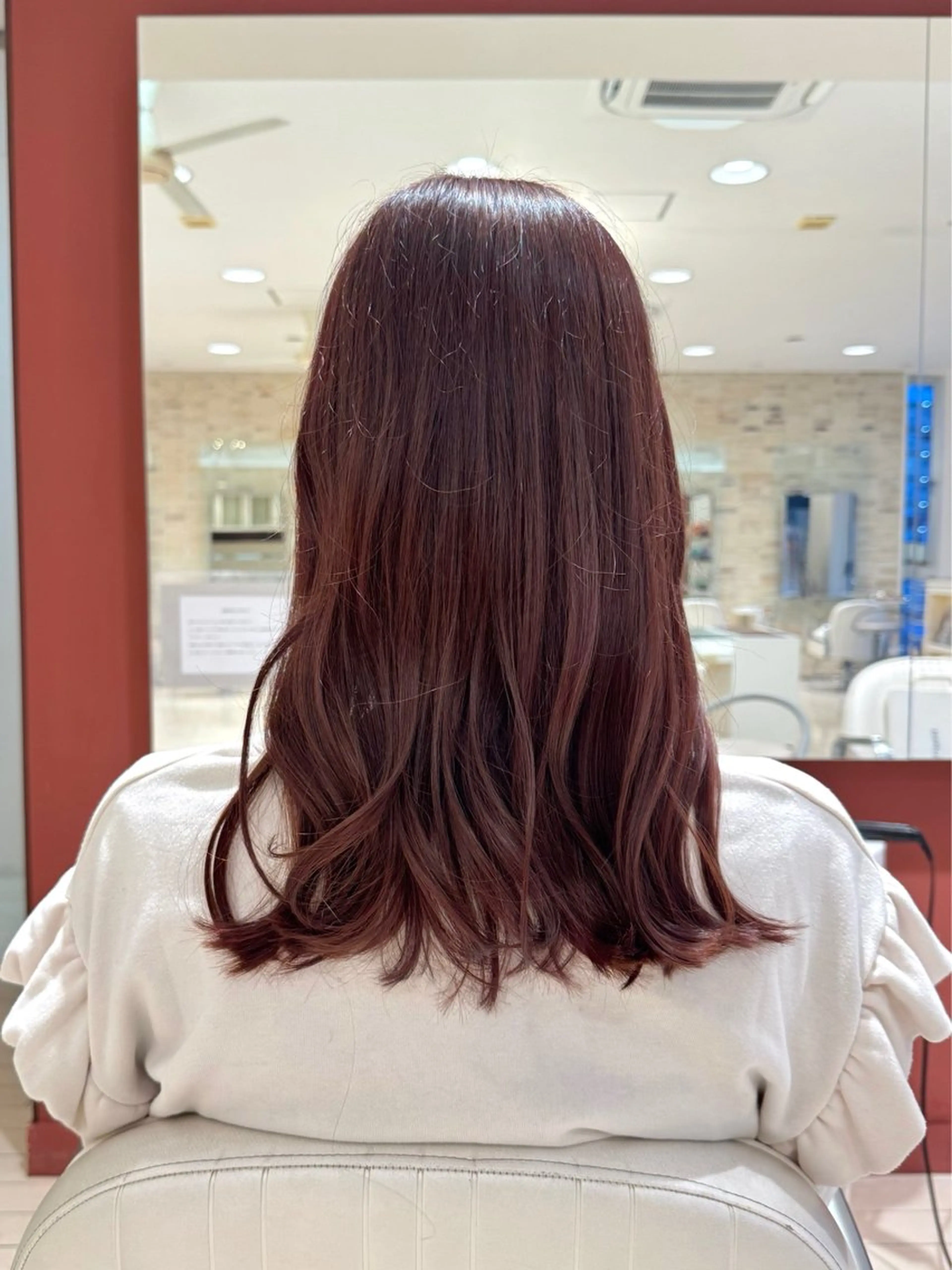 【ロング】カット＋カラー(トリートメント別)の写真