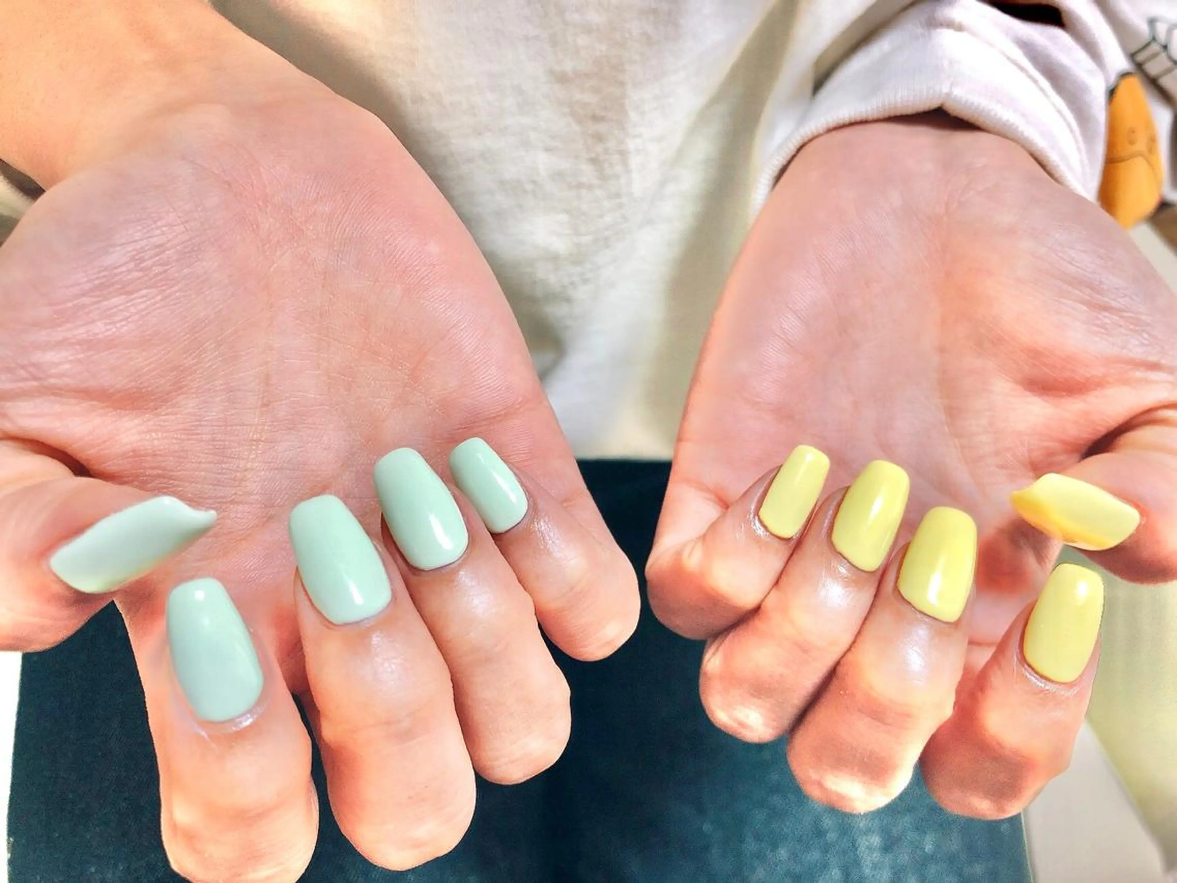 ネイル ワンカラーネイル ハンドネイル kiki nail 二子玉川のネイルデザイン