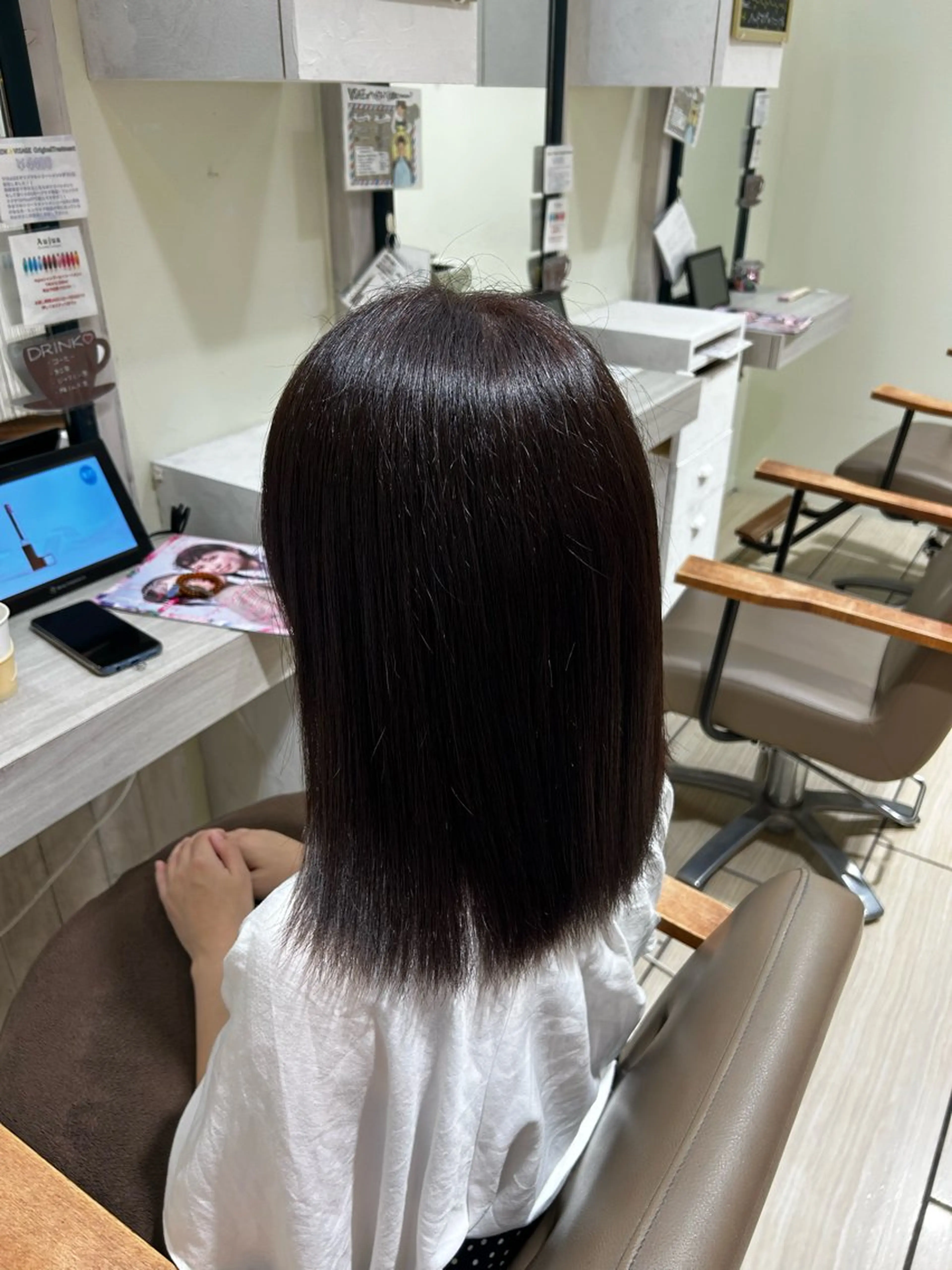 カラー ミヤザキ ナギ🈂️のヘアスタイル