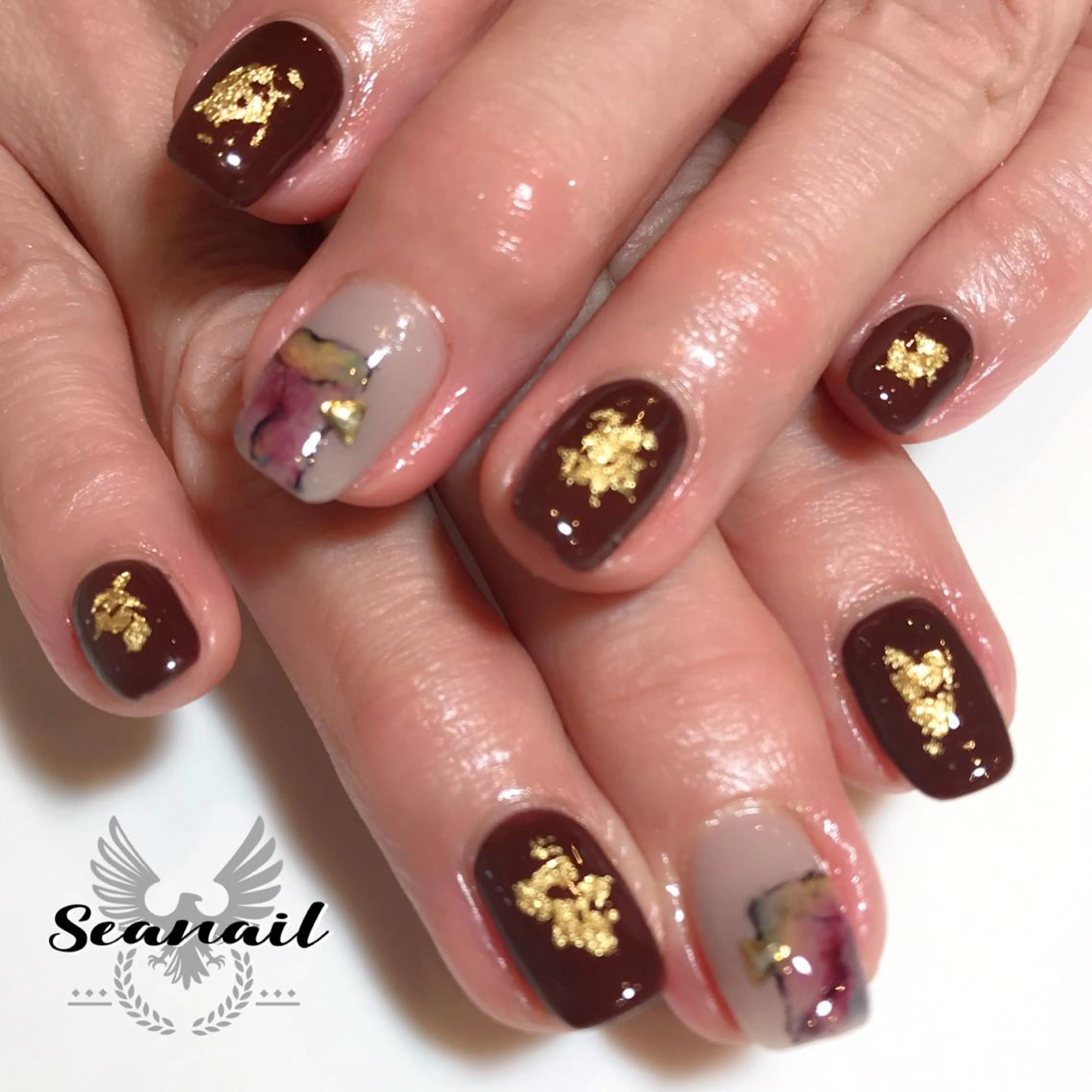 ネイル 小尾 栞のネイルデザイン