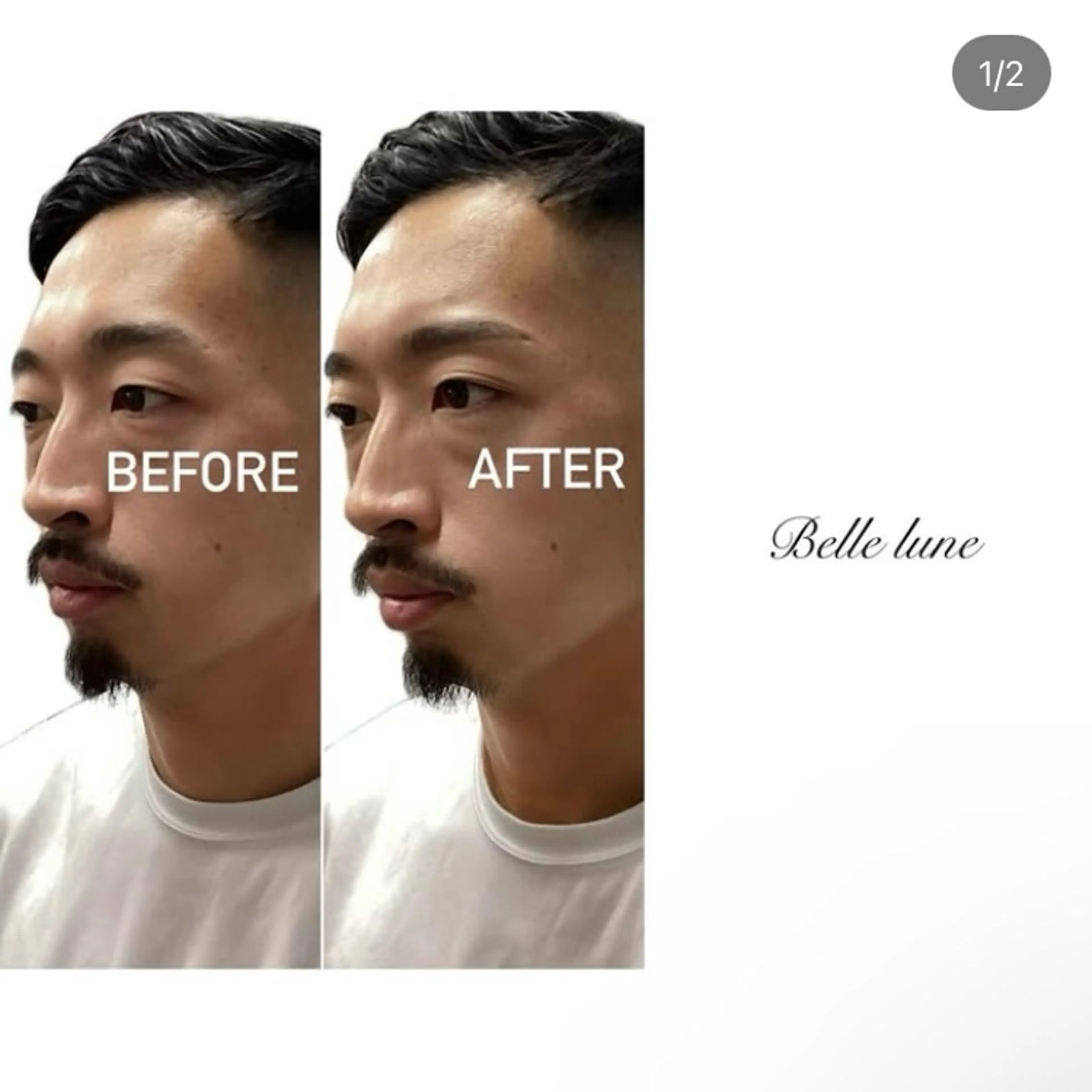 メンズ アイブロウ 中川 榛名の眉毛・アイブロウイメージ