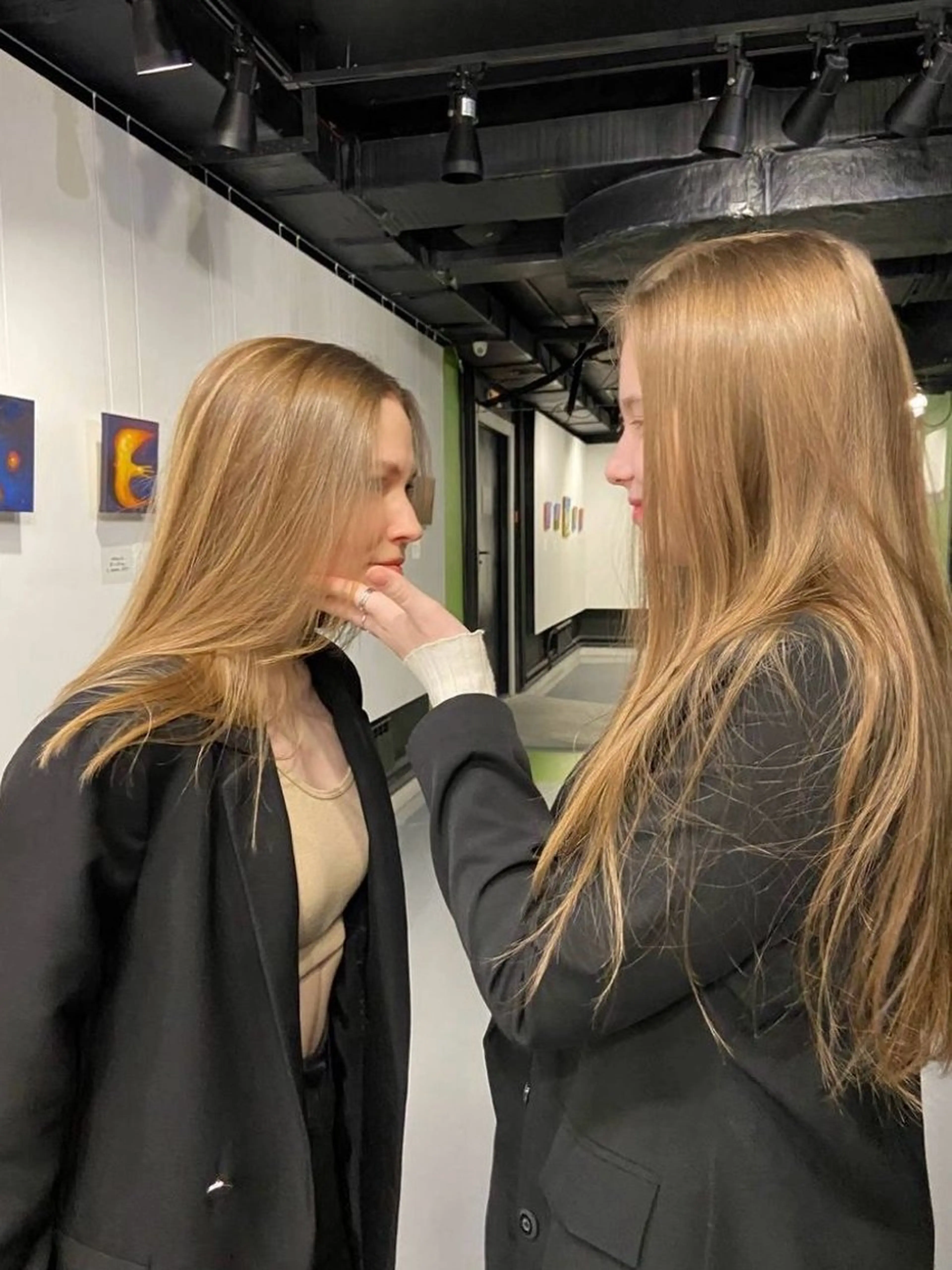 カラー パーマ ヘアアレンジ メンズ 🤍レイヤーカット/ ベージュヘア🤍のヘアスタイル