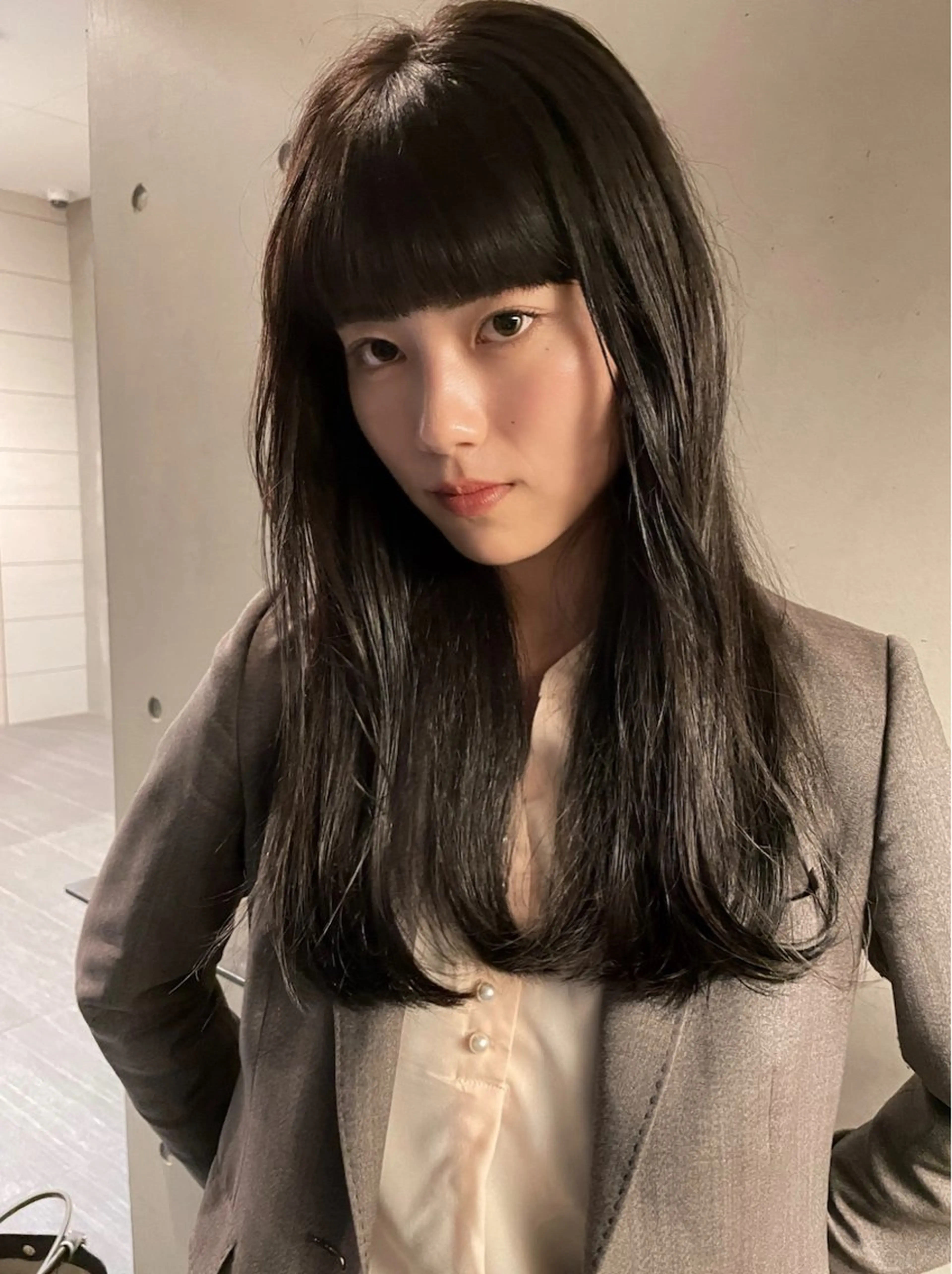ロング カラー 透明感カラー sano rikitoのヘアスタイル