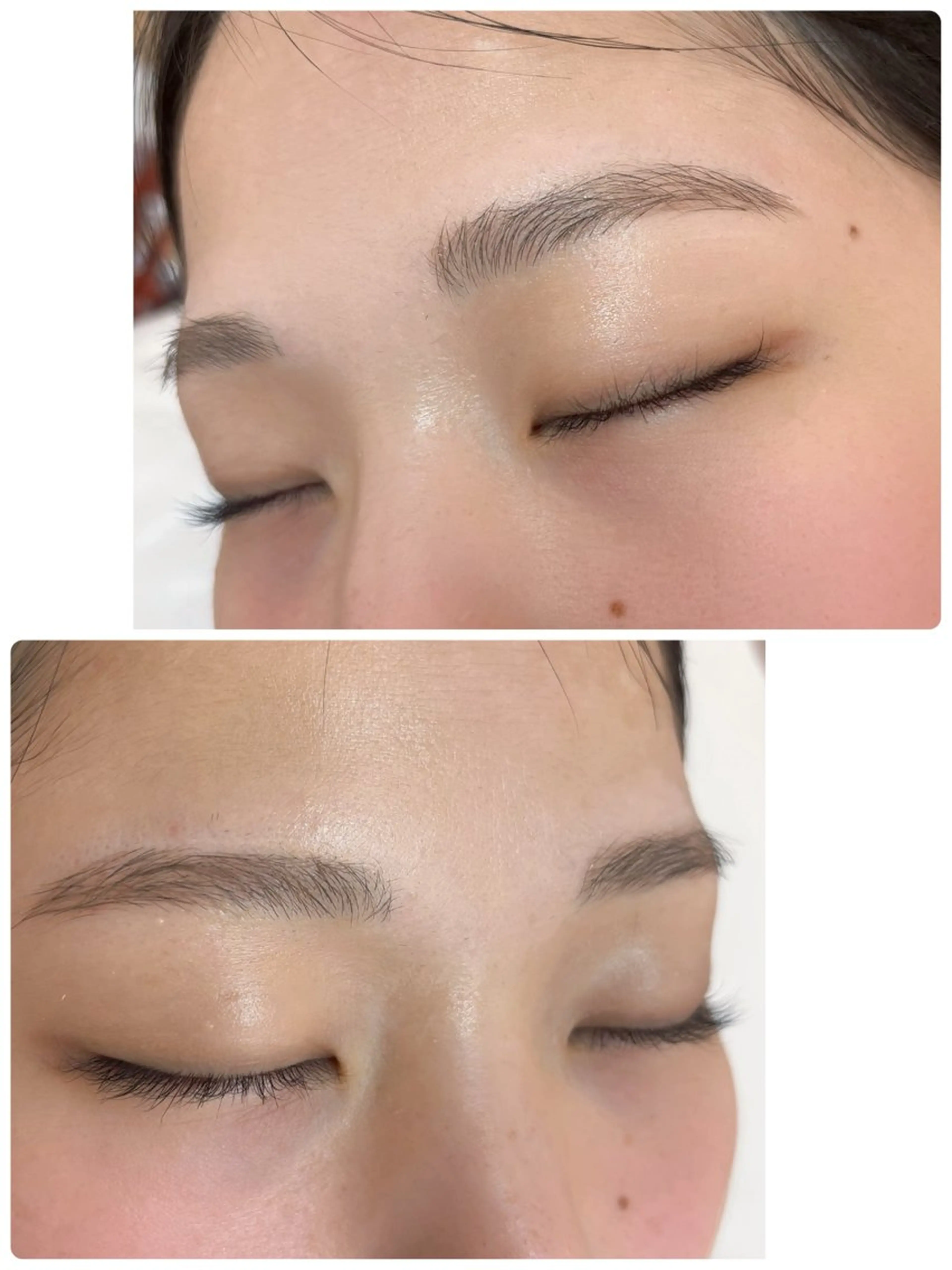 眉wax＋間引き（毛量調整）⚠️注意事項の確認必ずお願いします⚠️の写真