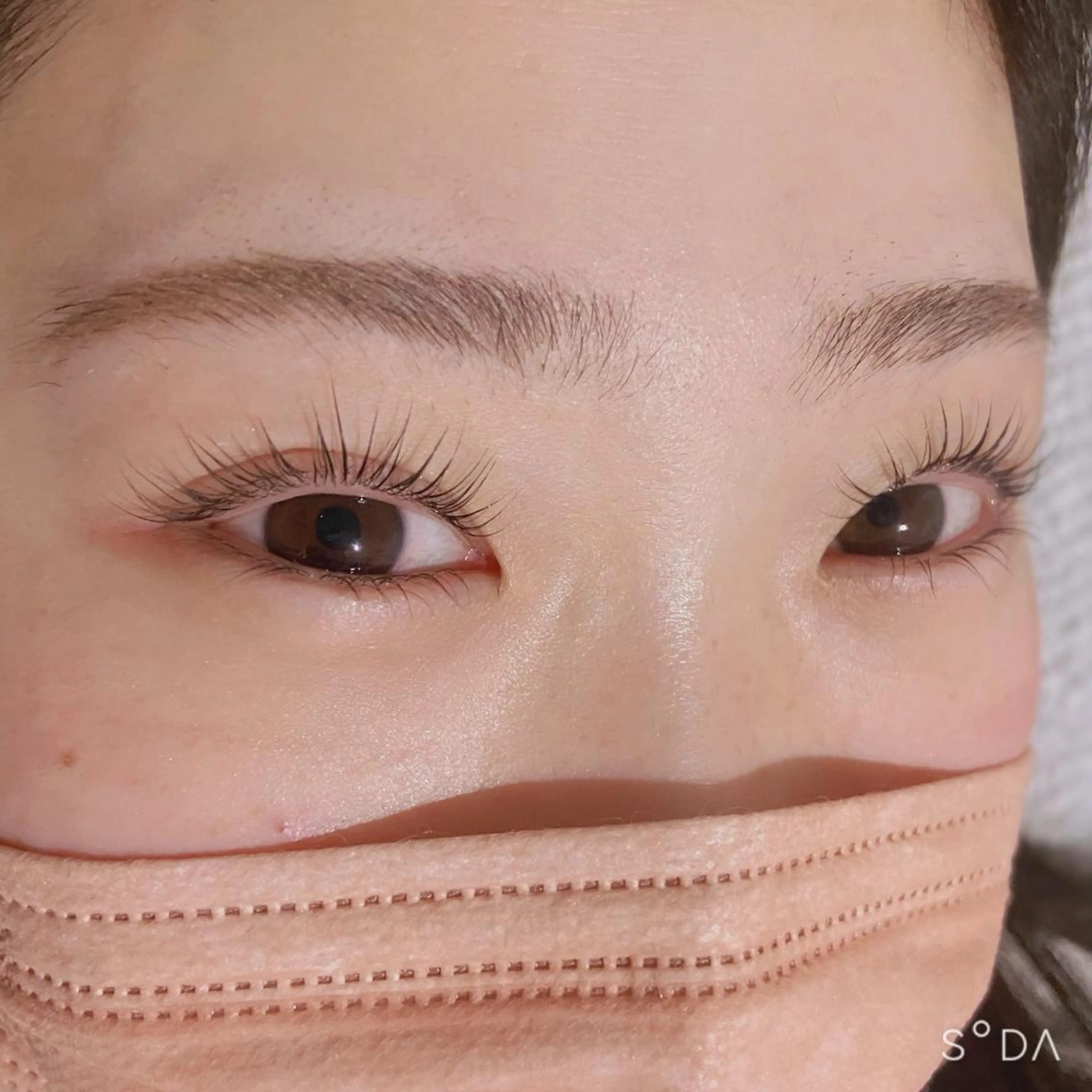 マツエク・マツパ 一重×まつ毛パーマ フジ ワラのマツエク・マツパデザイン