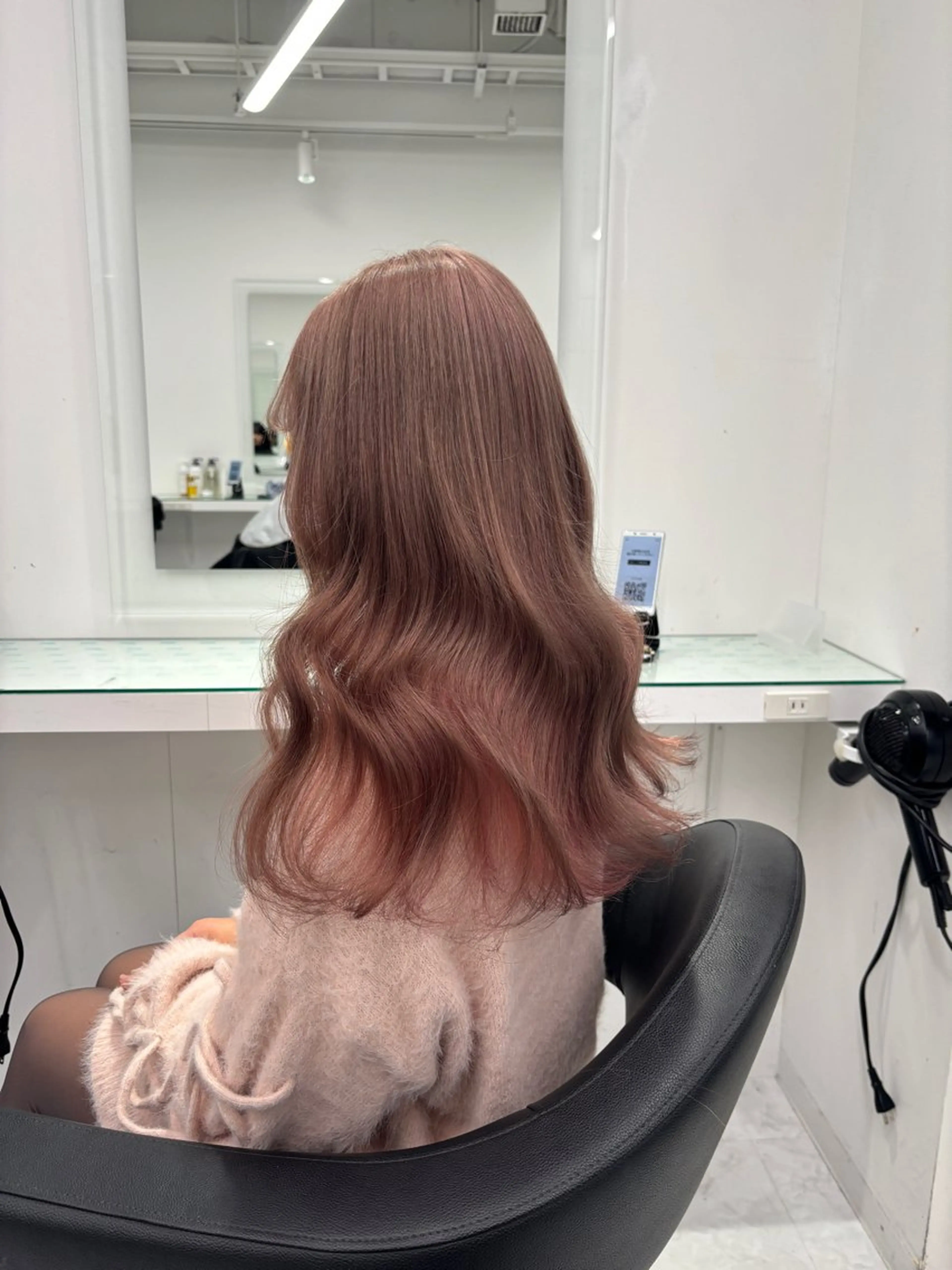 ロング カラー ヘアカラー 💖ミルクティー💖 あかり💖のヘアスタイル