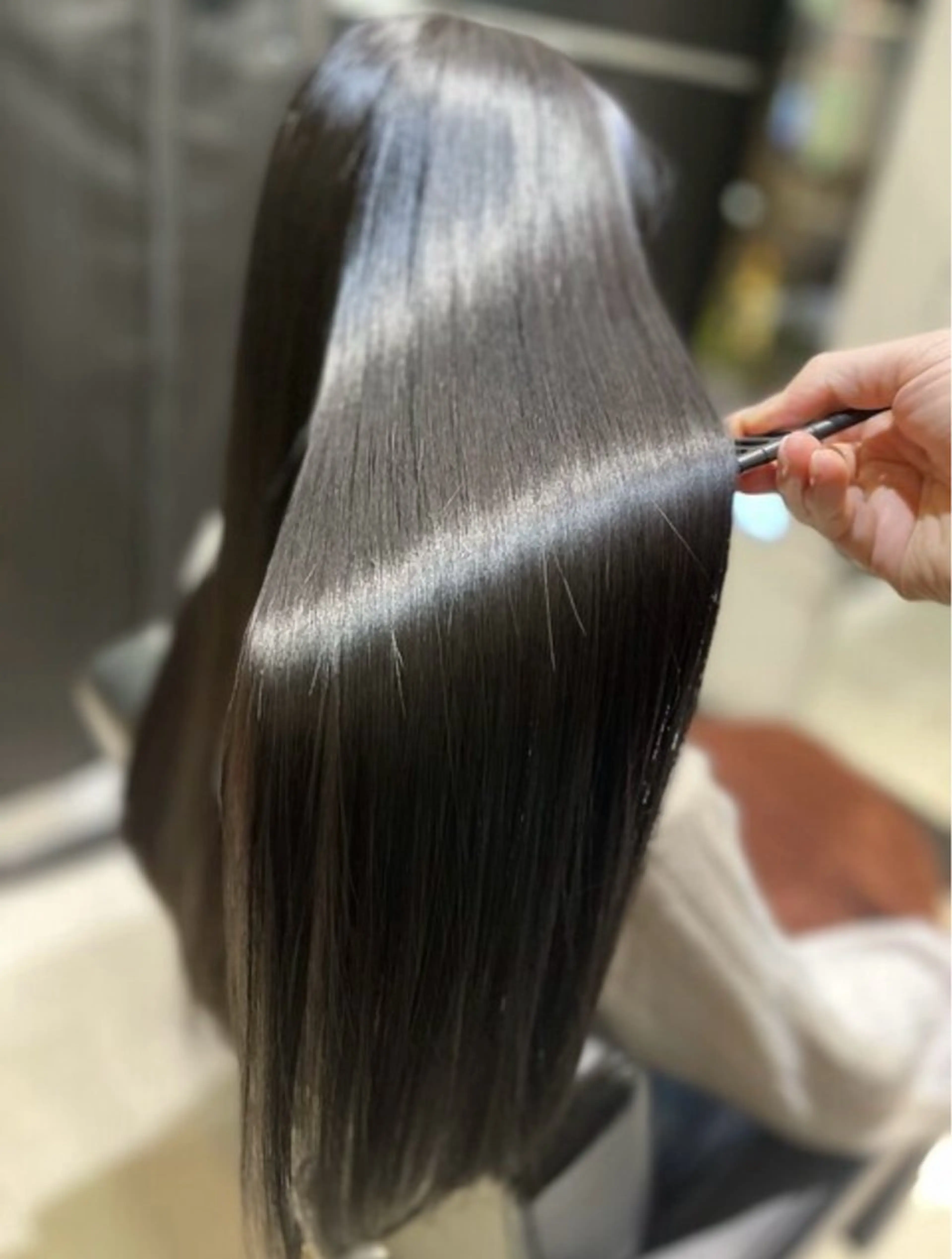 縮毛矯正 北谷 瑠仁のヘアスタイル