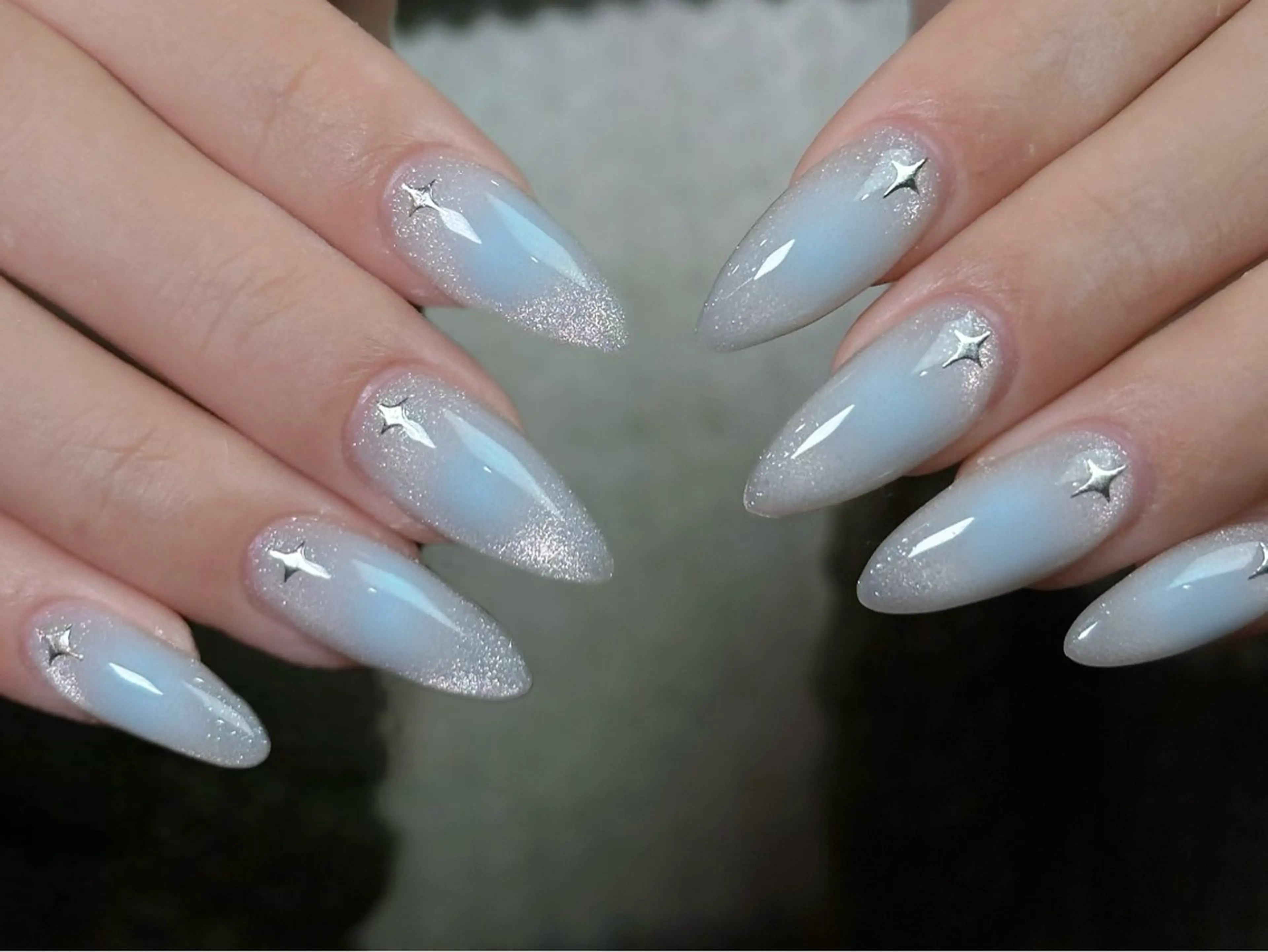 ネイル ハンドネイル Dark honey スカルプ専門原宿店のネイルデザイン