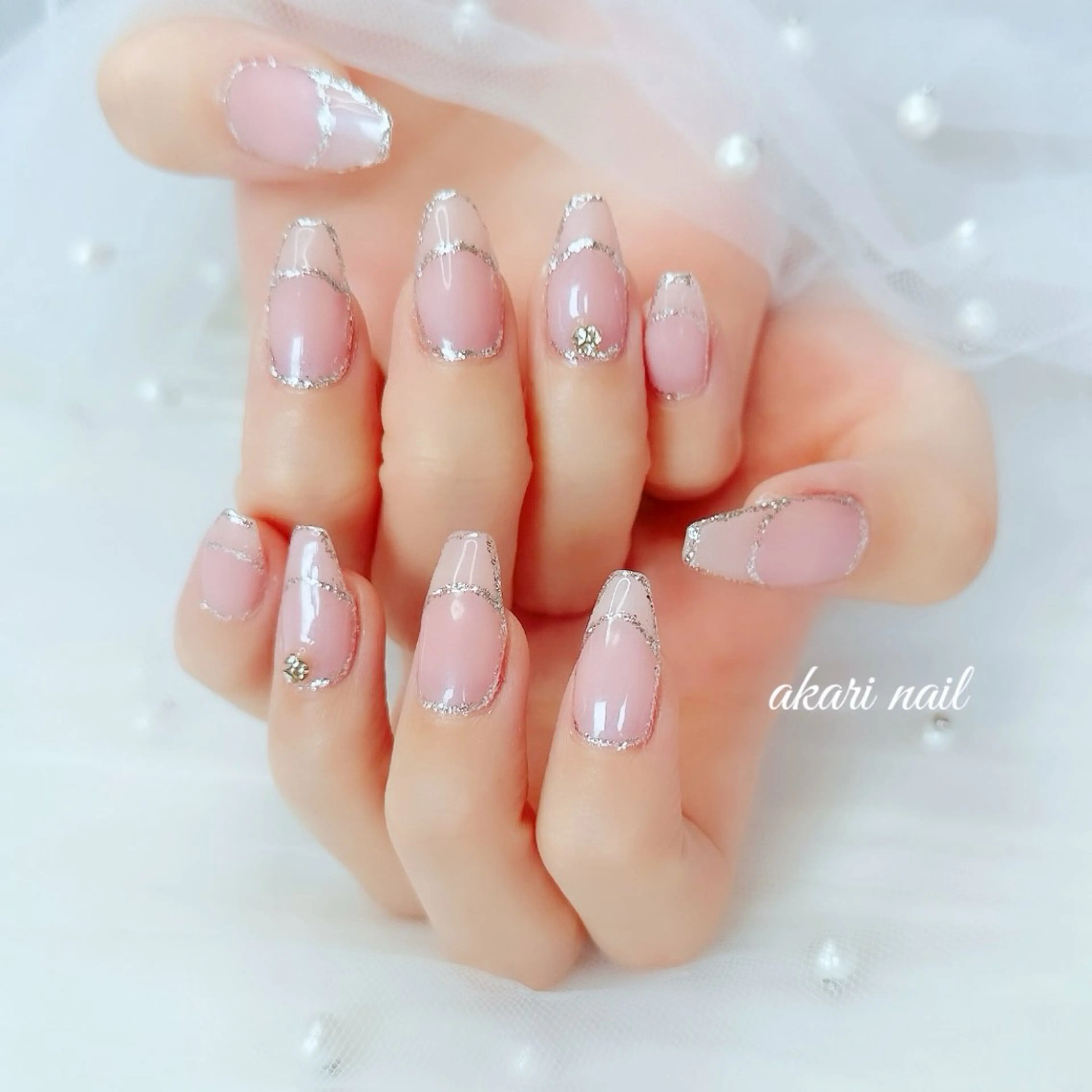 ネイル ハンドネイル AKARI nail💅のネイルデザイン