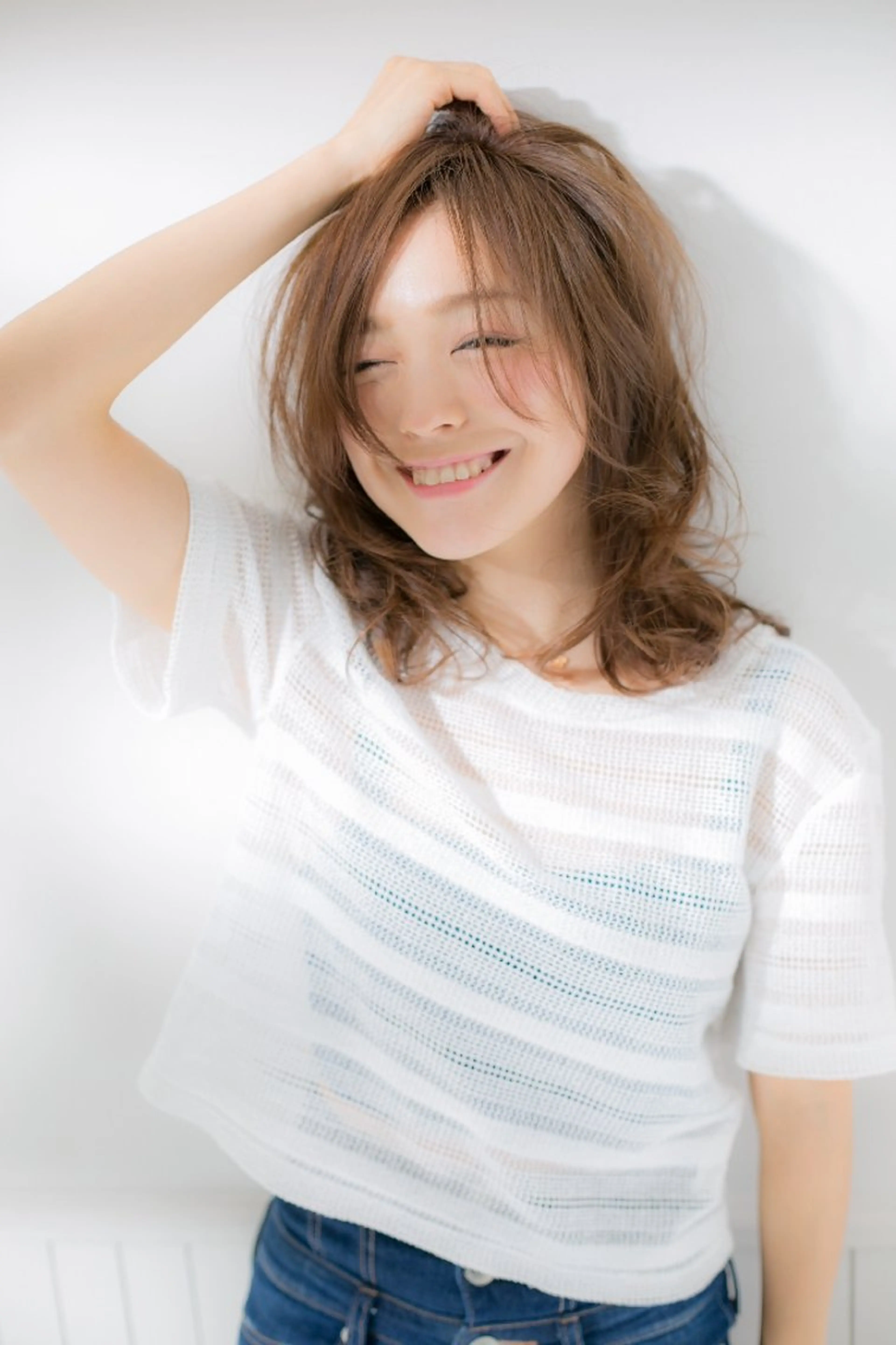 セミロング ヘアカラー balance  大宮のヘアスタイル