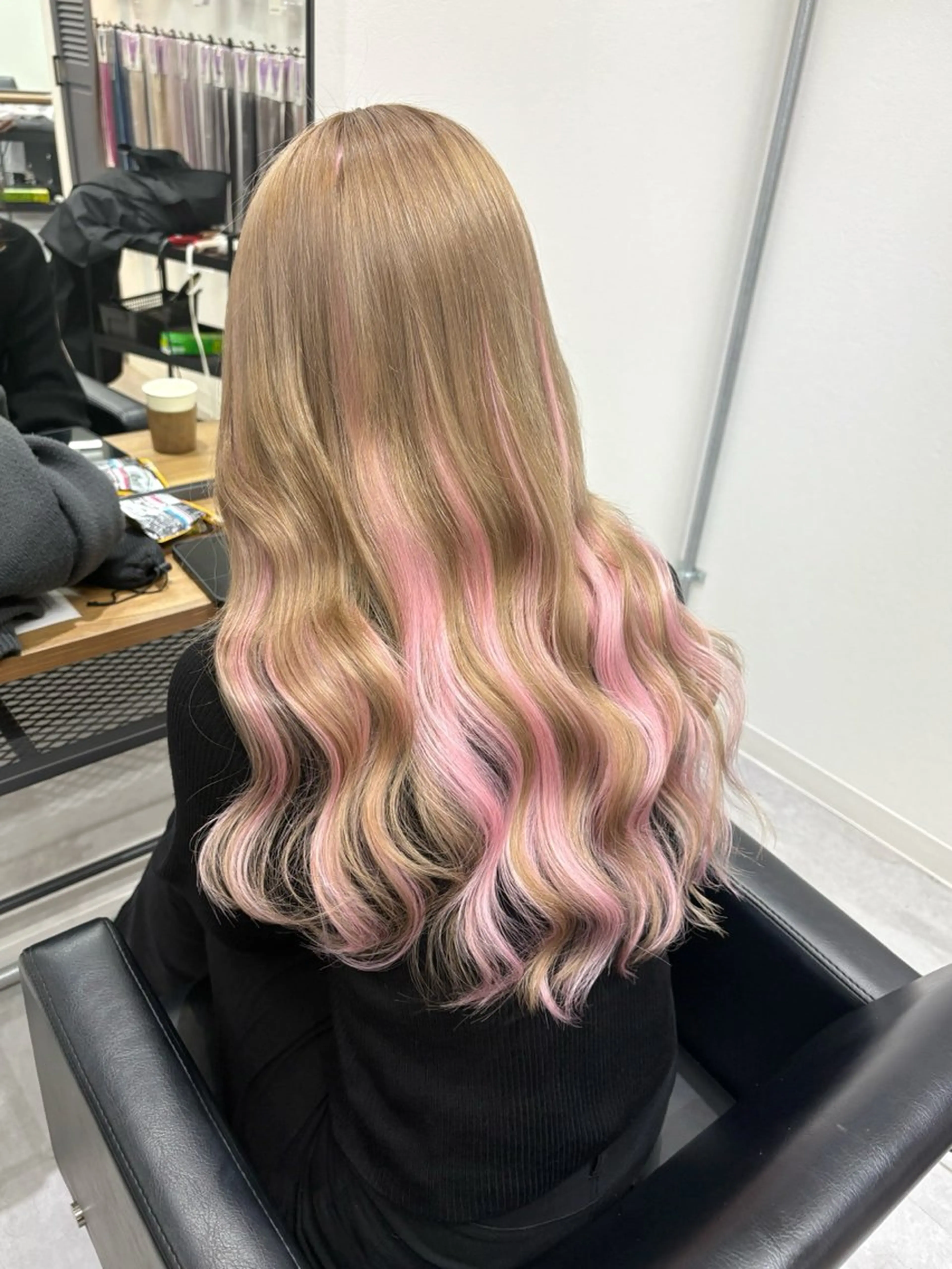 【迷ったらこれ→】ダブルカラ+最高級レミーシールエクステ60枚+前処理🌈の写真