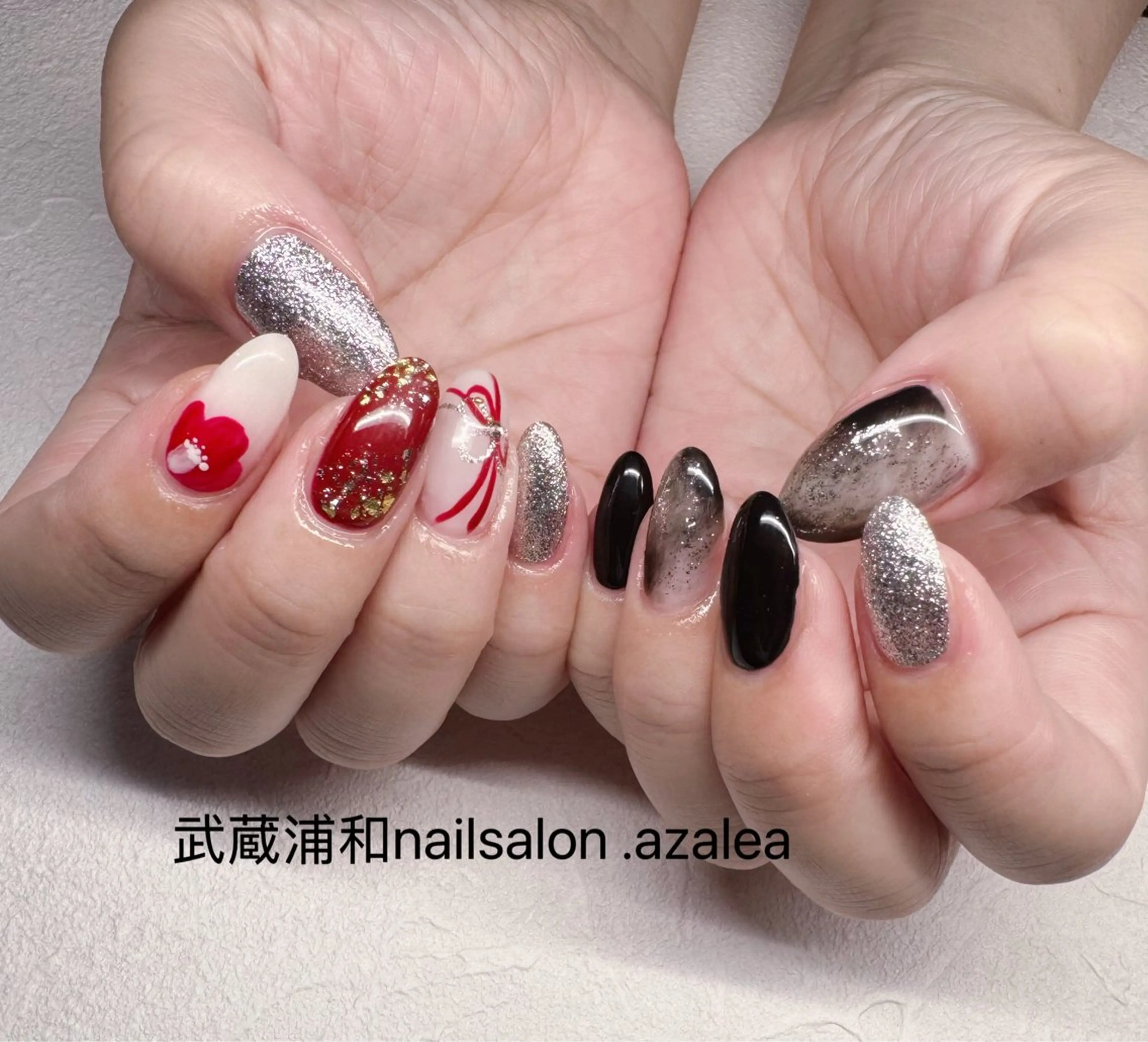 ネイル ハンドネイル R inのネイルデザイン