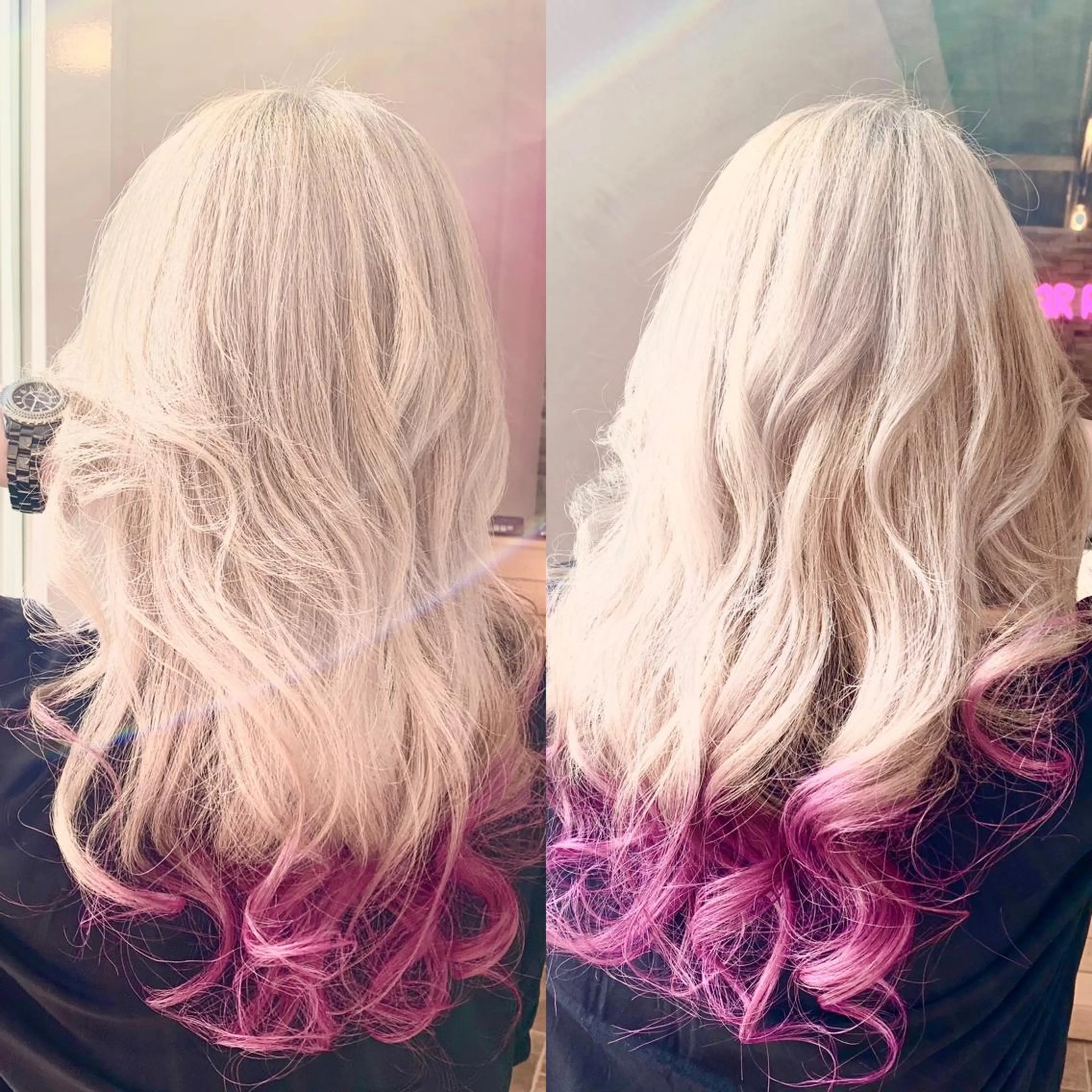 カラー カラー#ブリーチ⭐️ STAR☆RIVERのヘアスタイル