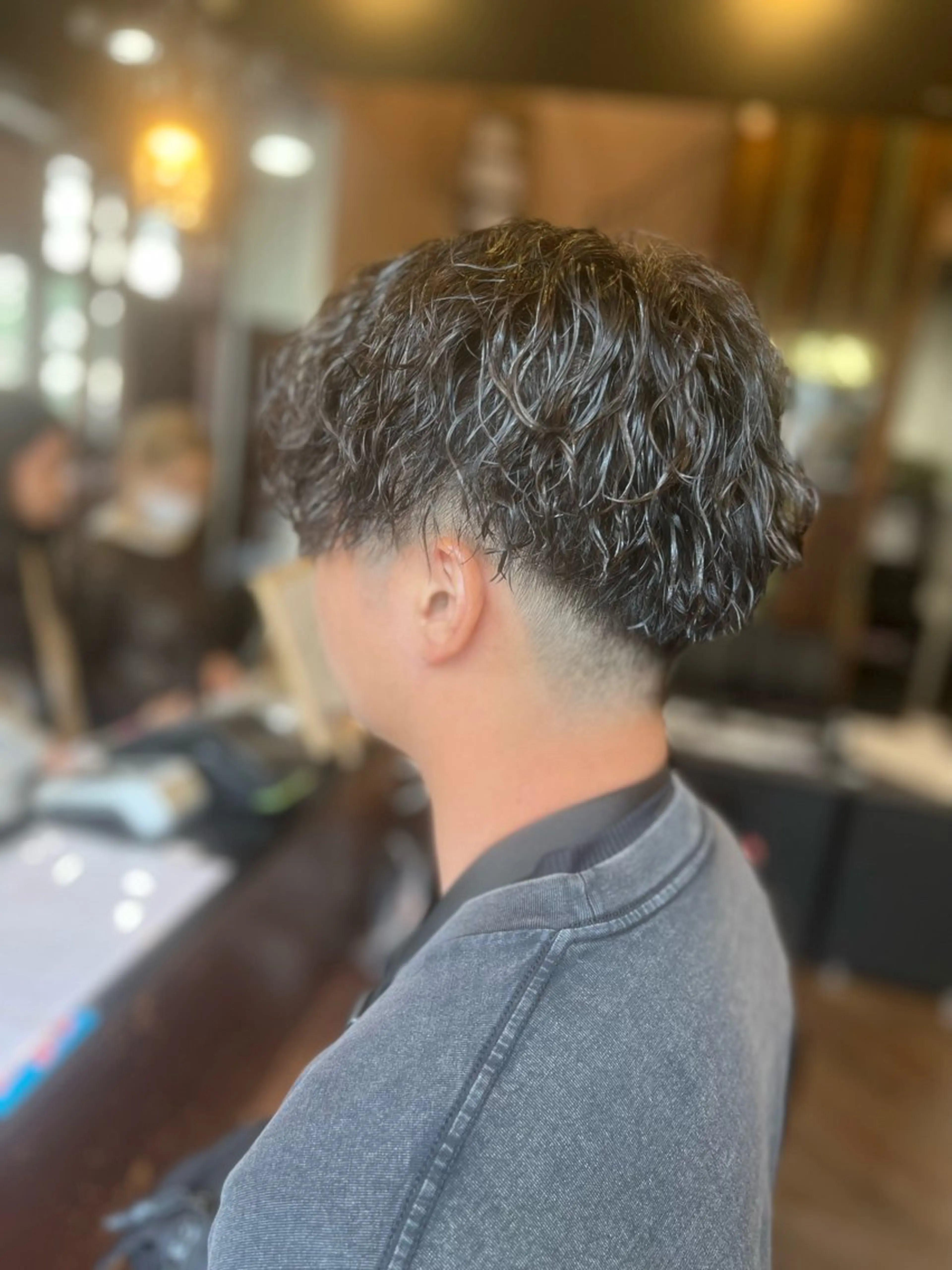 パーマ メンズ カット パーマ MODEK's阿倍野 HONOKAのヘアスタイル