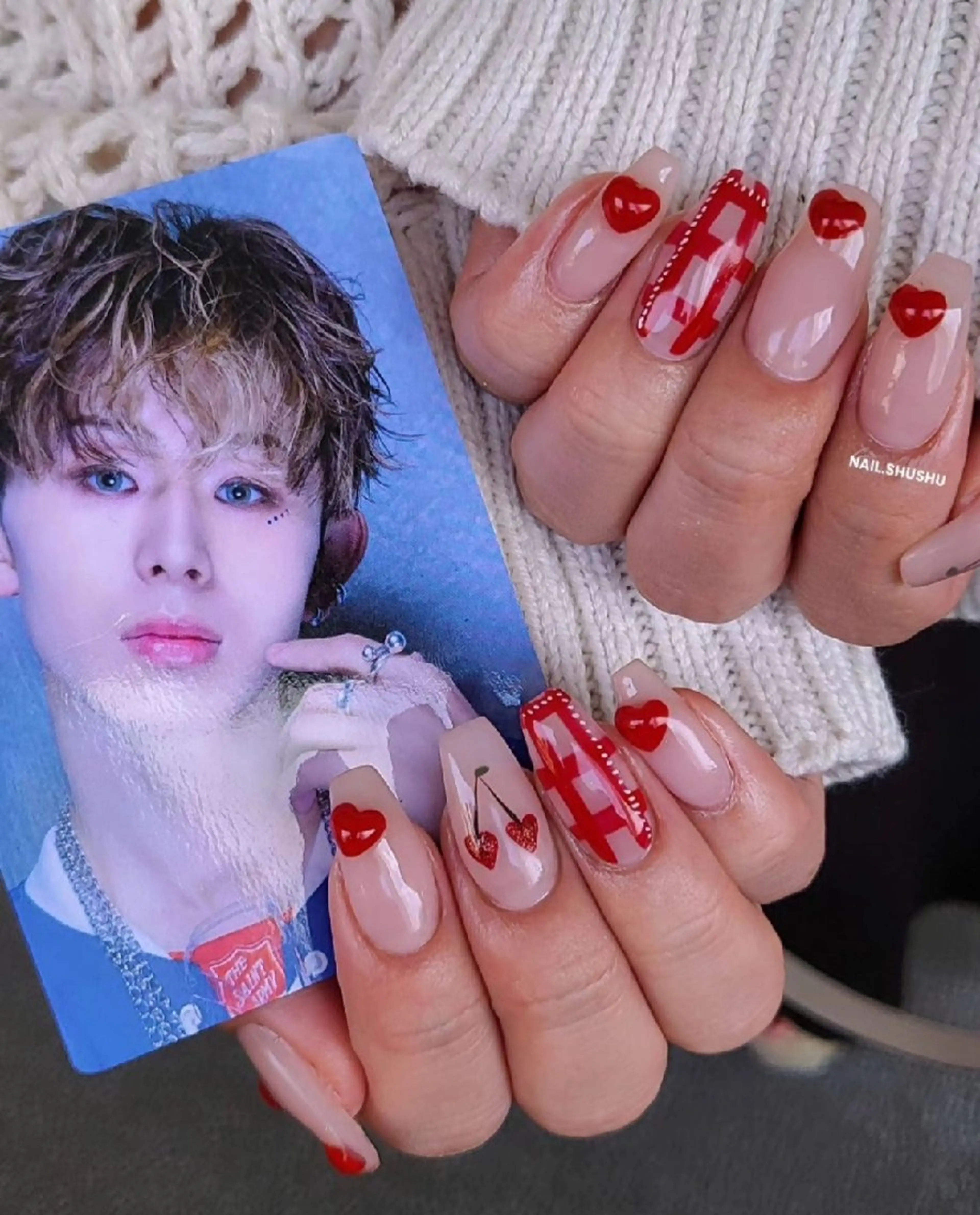 ネイル 3dパーツ/流行り 👧shushu❤️のネイルデザイン