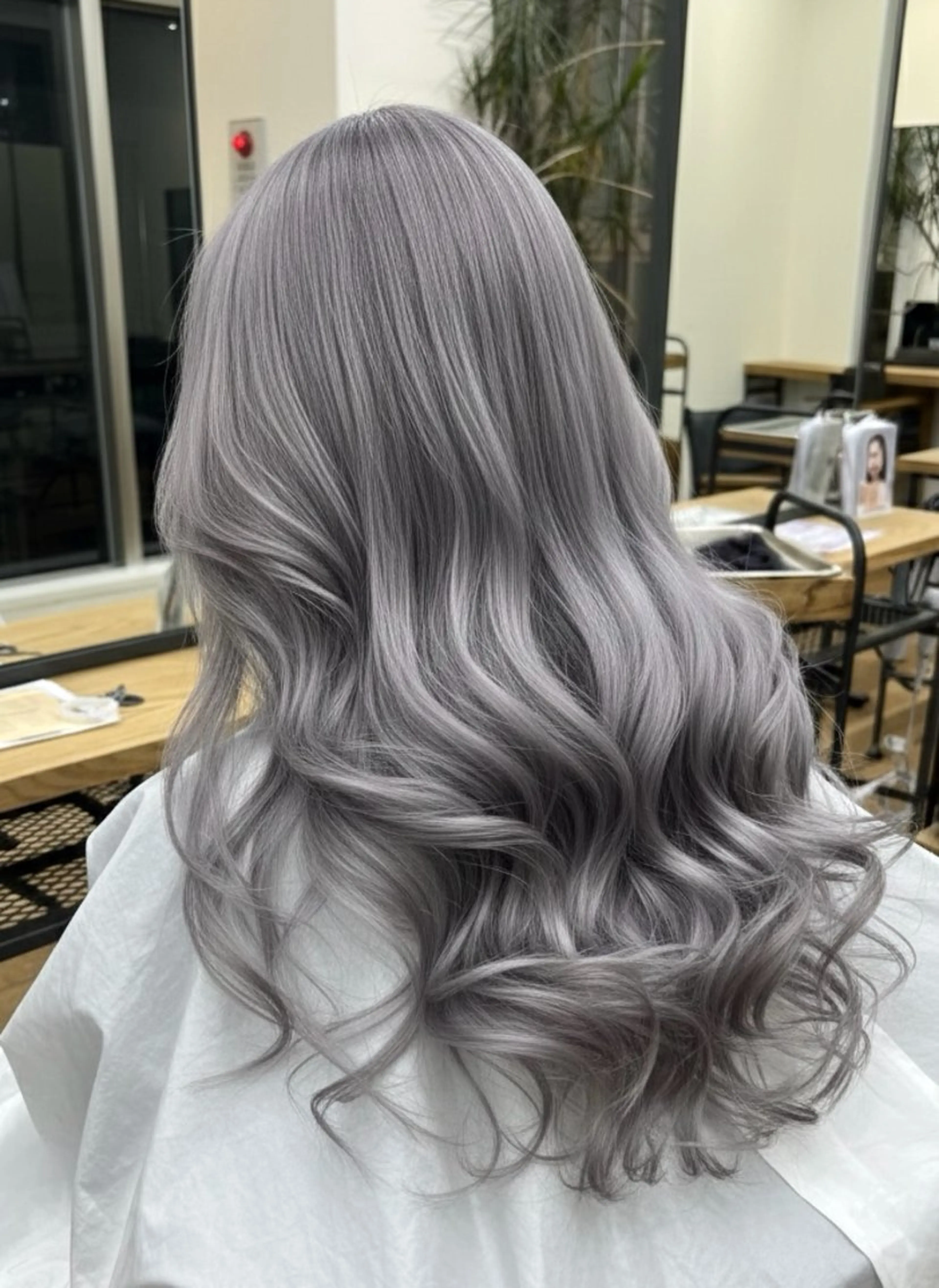 ロング カラー カット ヘアカラー belle   表参道　terrace所属・抜きっぱなしブロンド /ハイトーン/カナタのヘアスタイル