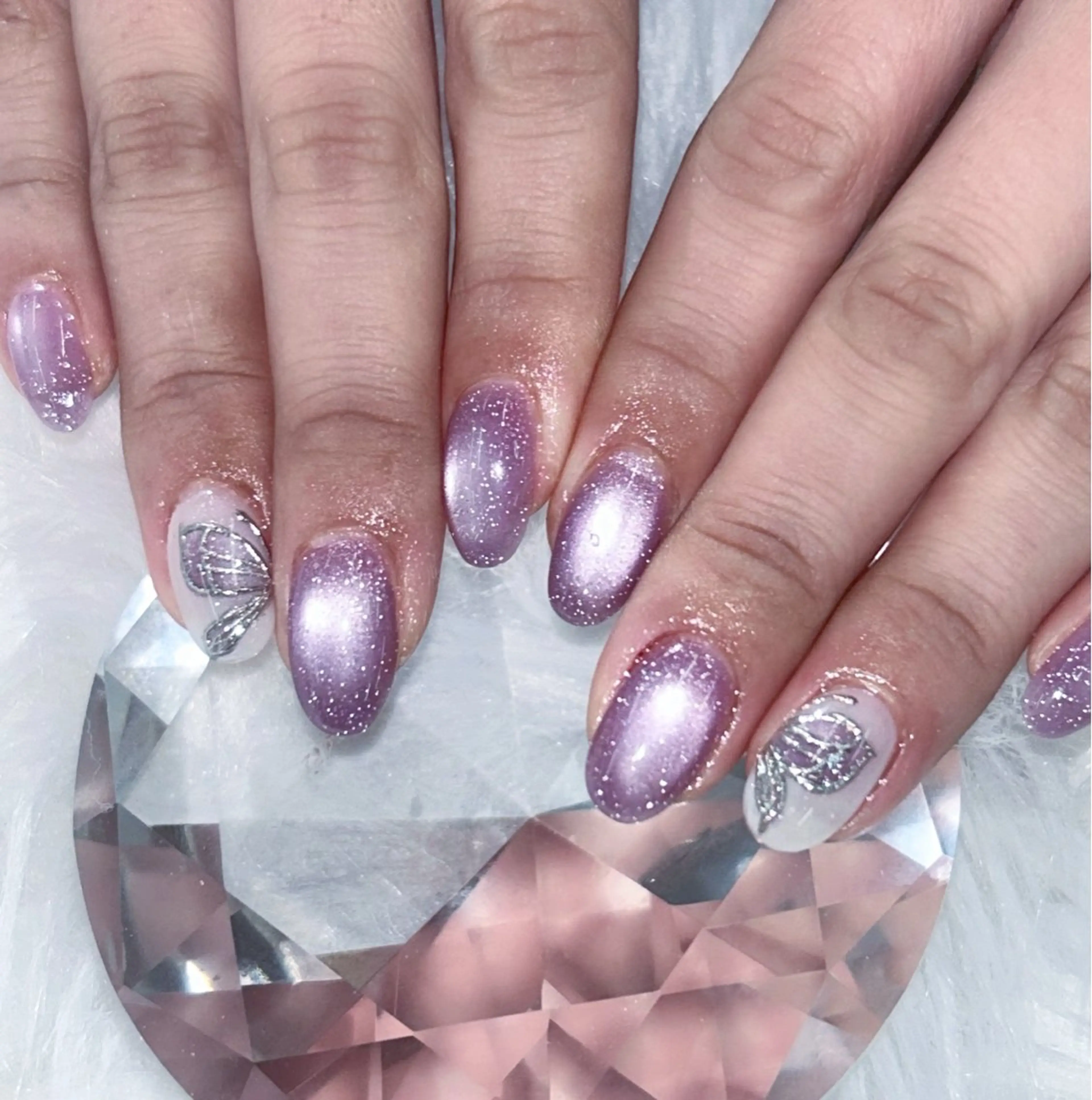 ネイル ハンドネイル ハンドケア Basic本厚木店 Mahiroᙏ̤̫͚のネイルデザイン