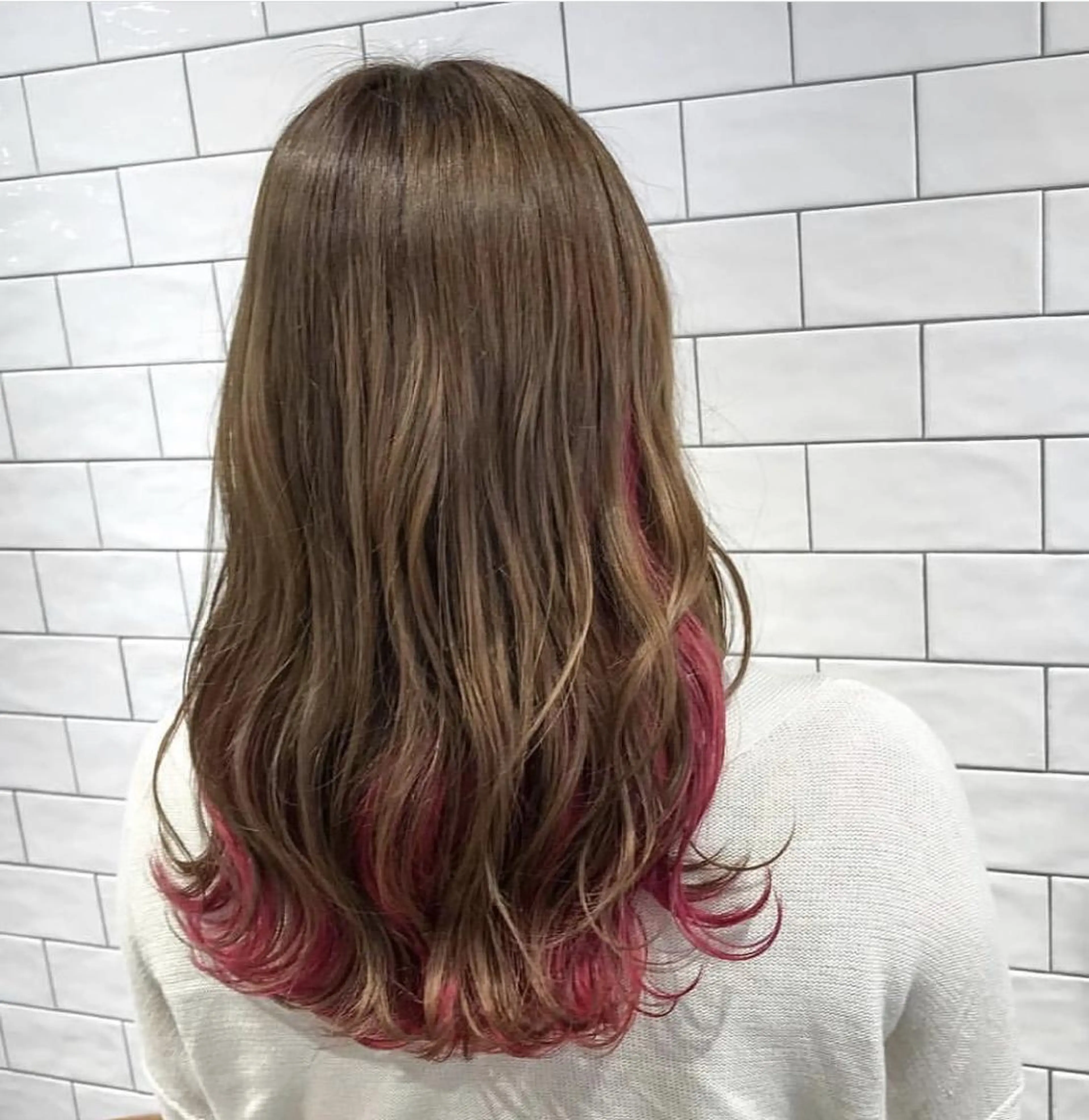 ミディアム ヘアカラー ✨髪質改善美容師 永森祥太✨のヘアスタイル