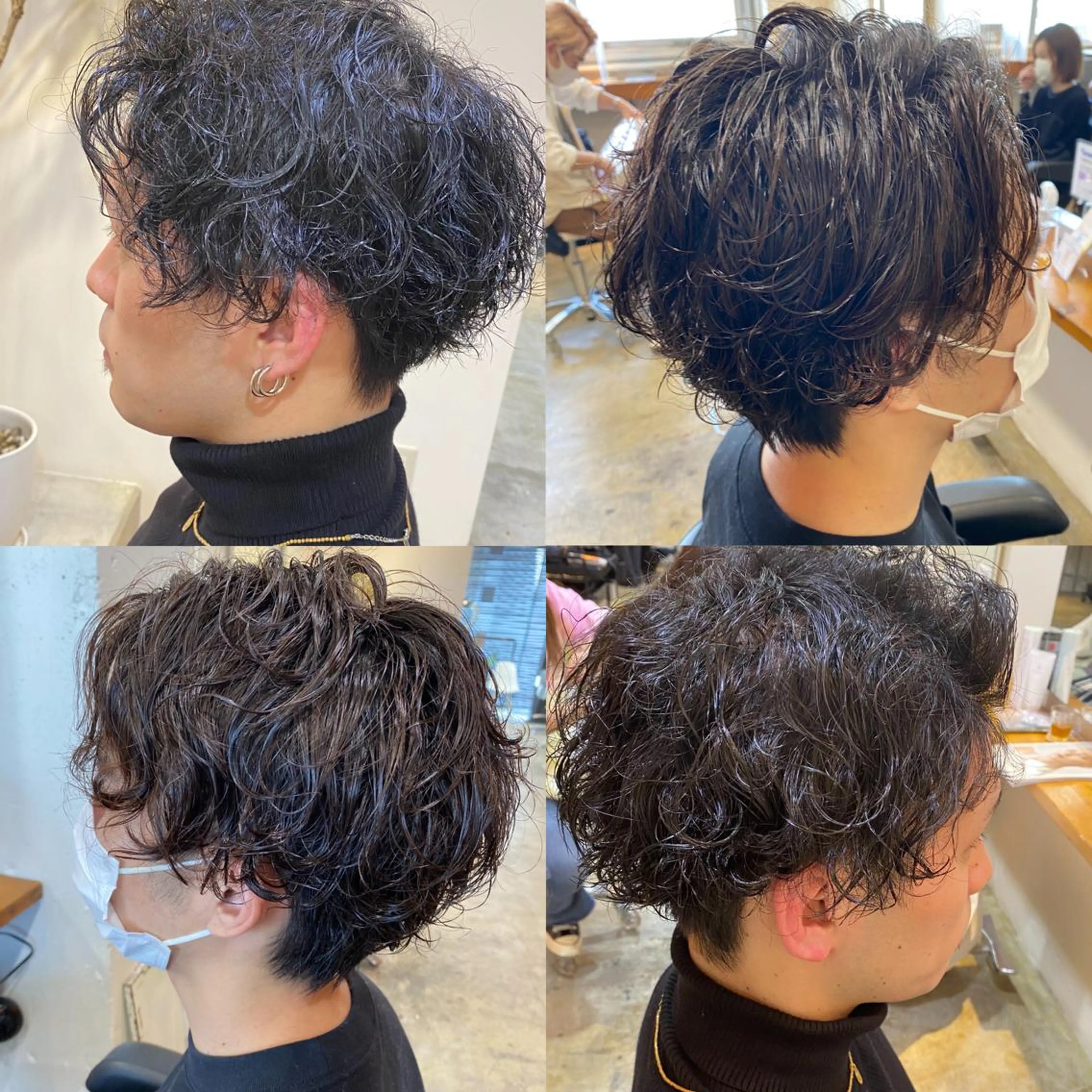 初回限定🔥メンズ似合わせカット＋ツイストスパイラルパーマの写真