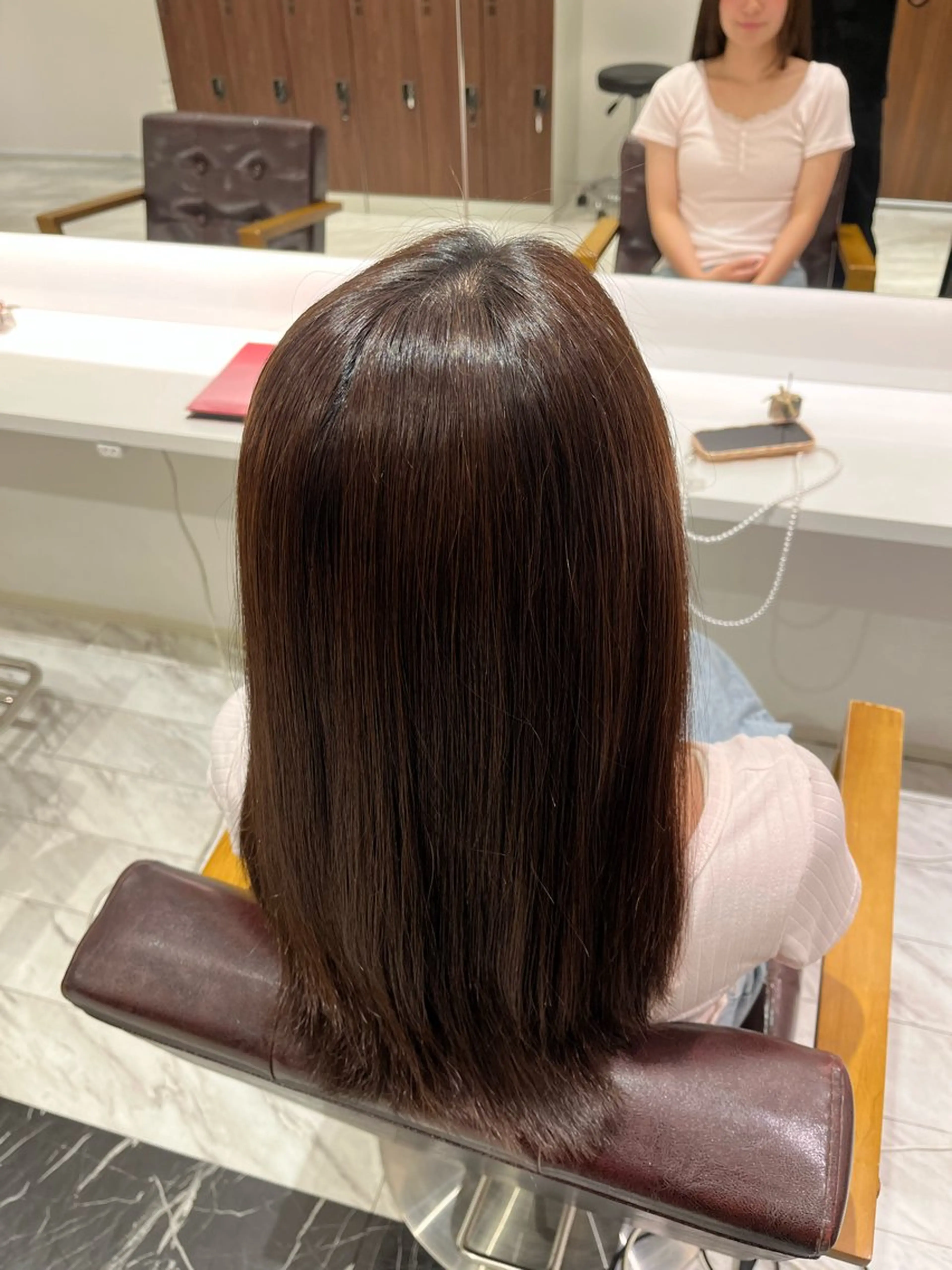 セミロング 須山 漱斗のヘアスタイル