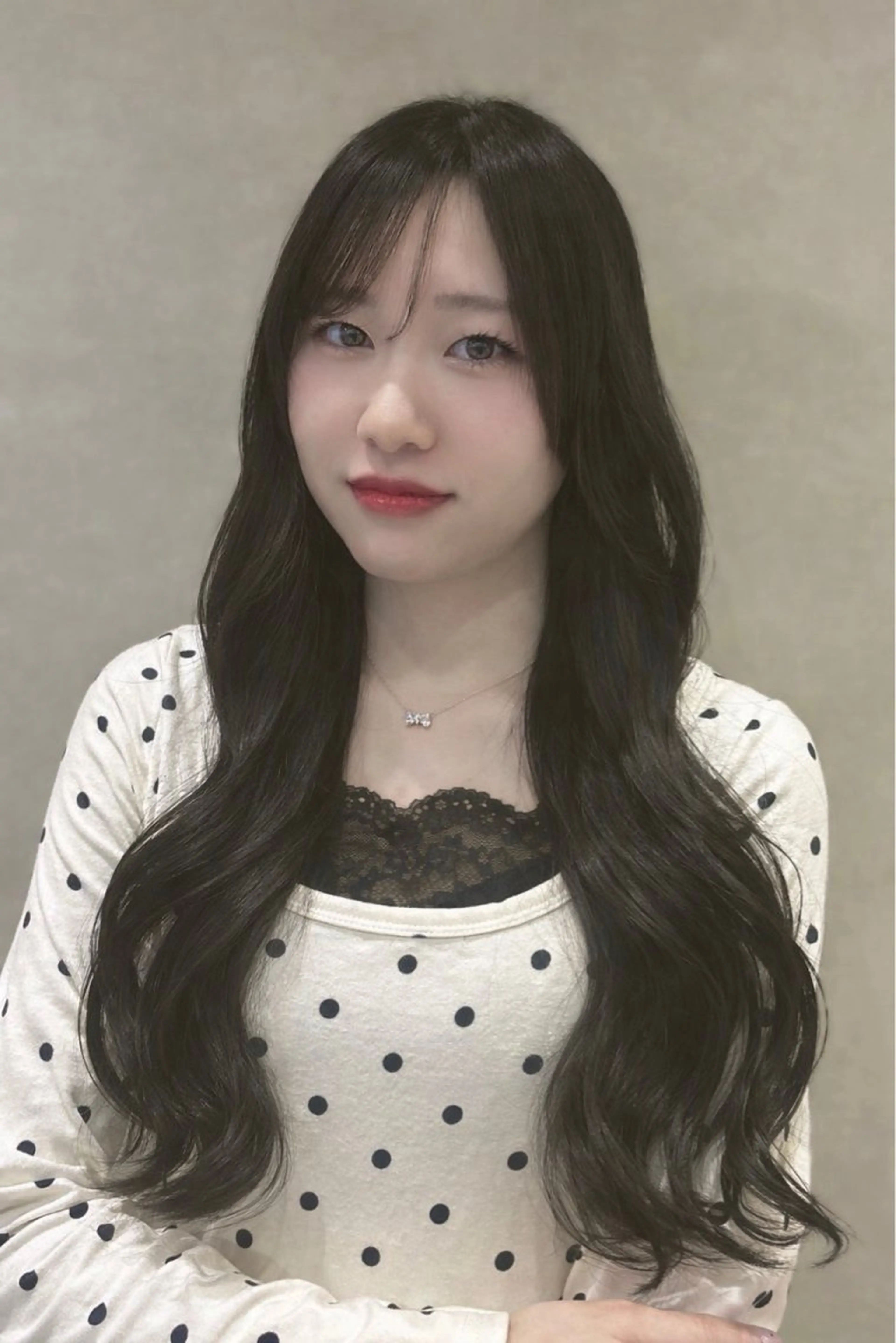 🩶韓国風コテ巻ヘアセット🩶お出かけ前におすすめ✨の写真