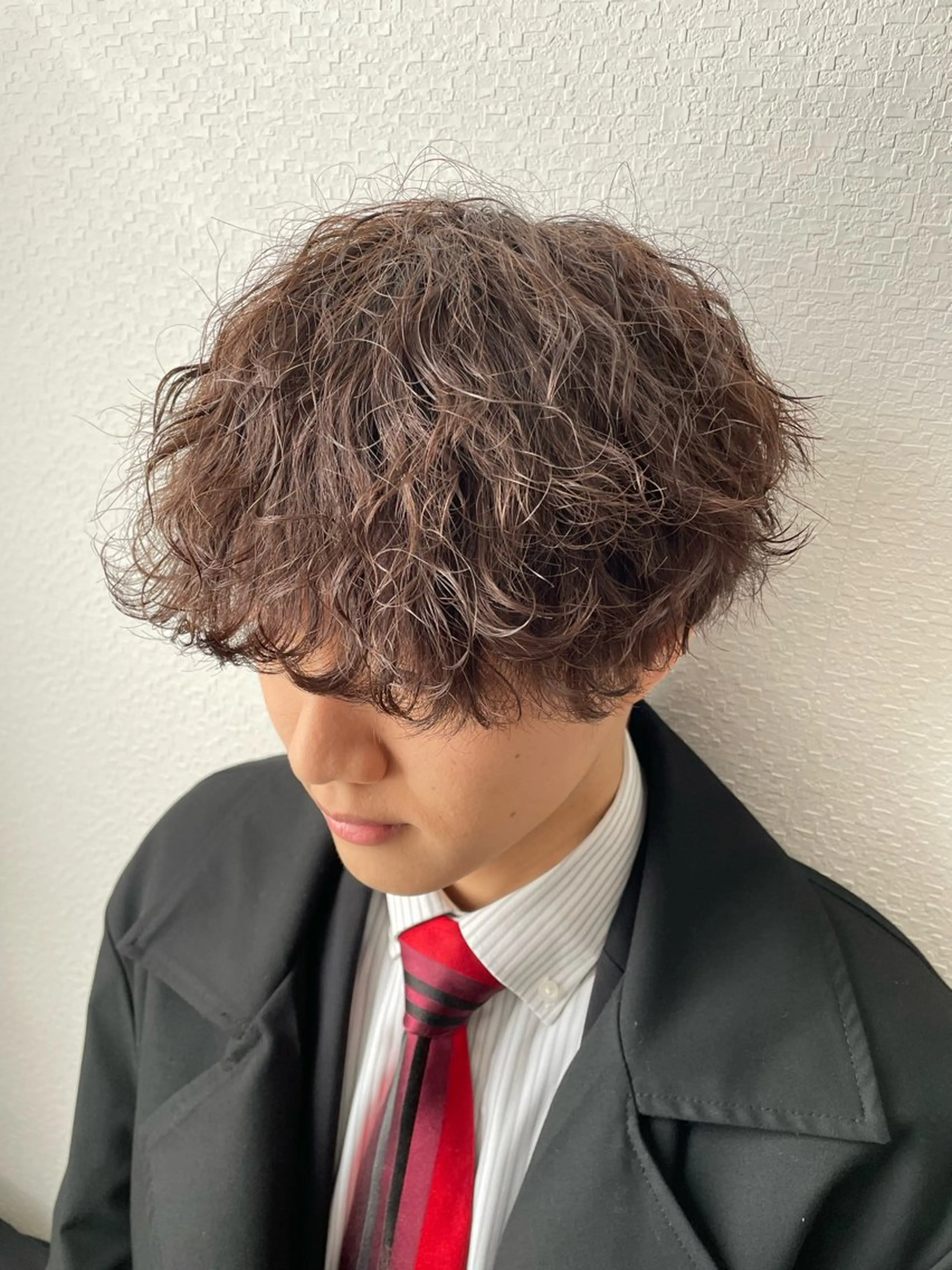 ショート カラー メンズ カット パーマ HAIR CALM 鹿島田店所属・✄‬齋藤 なな✄のヘアスタイル