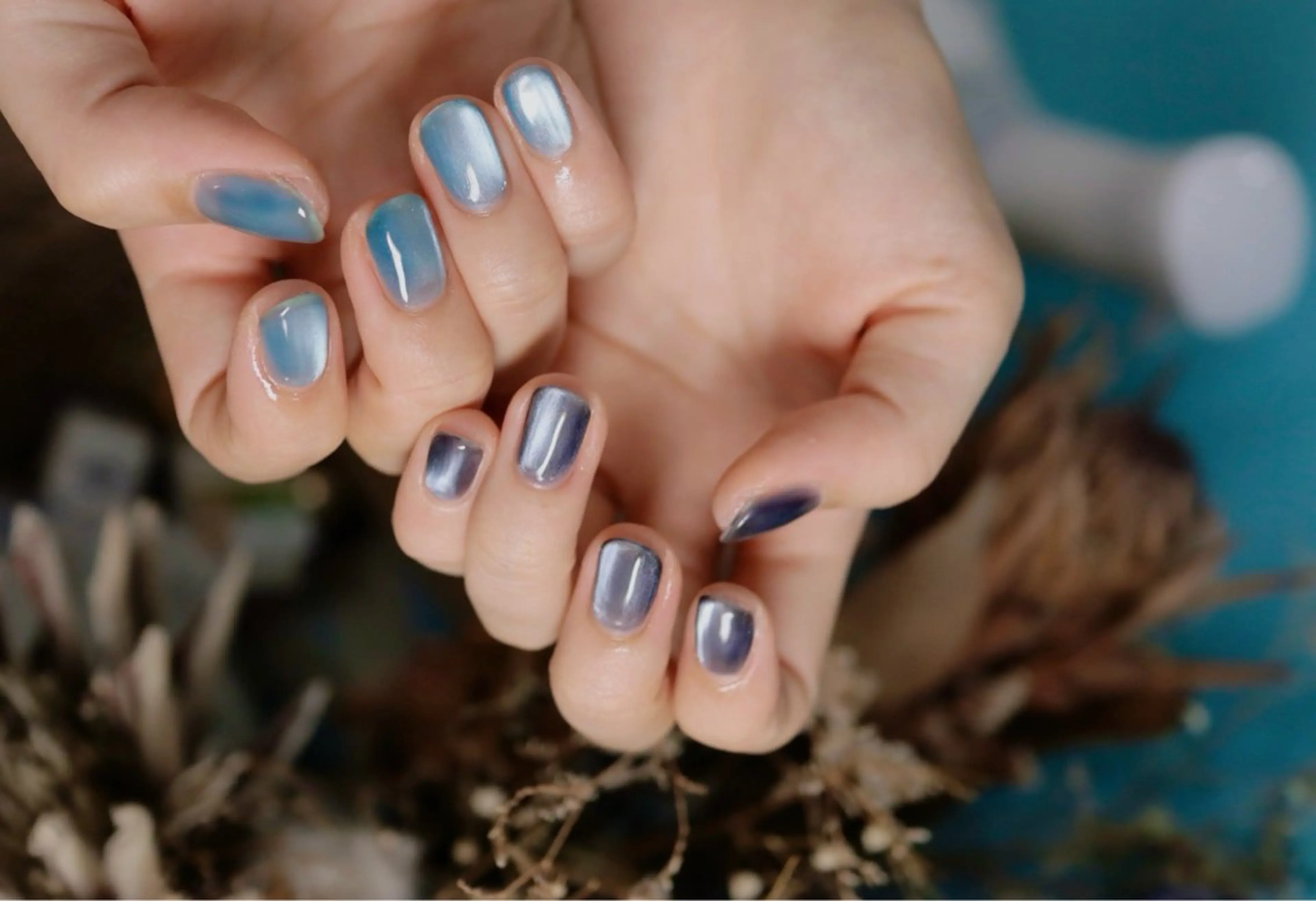 ネイル マグネットネイル Kaka Nailsのネイルデザイン