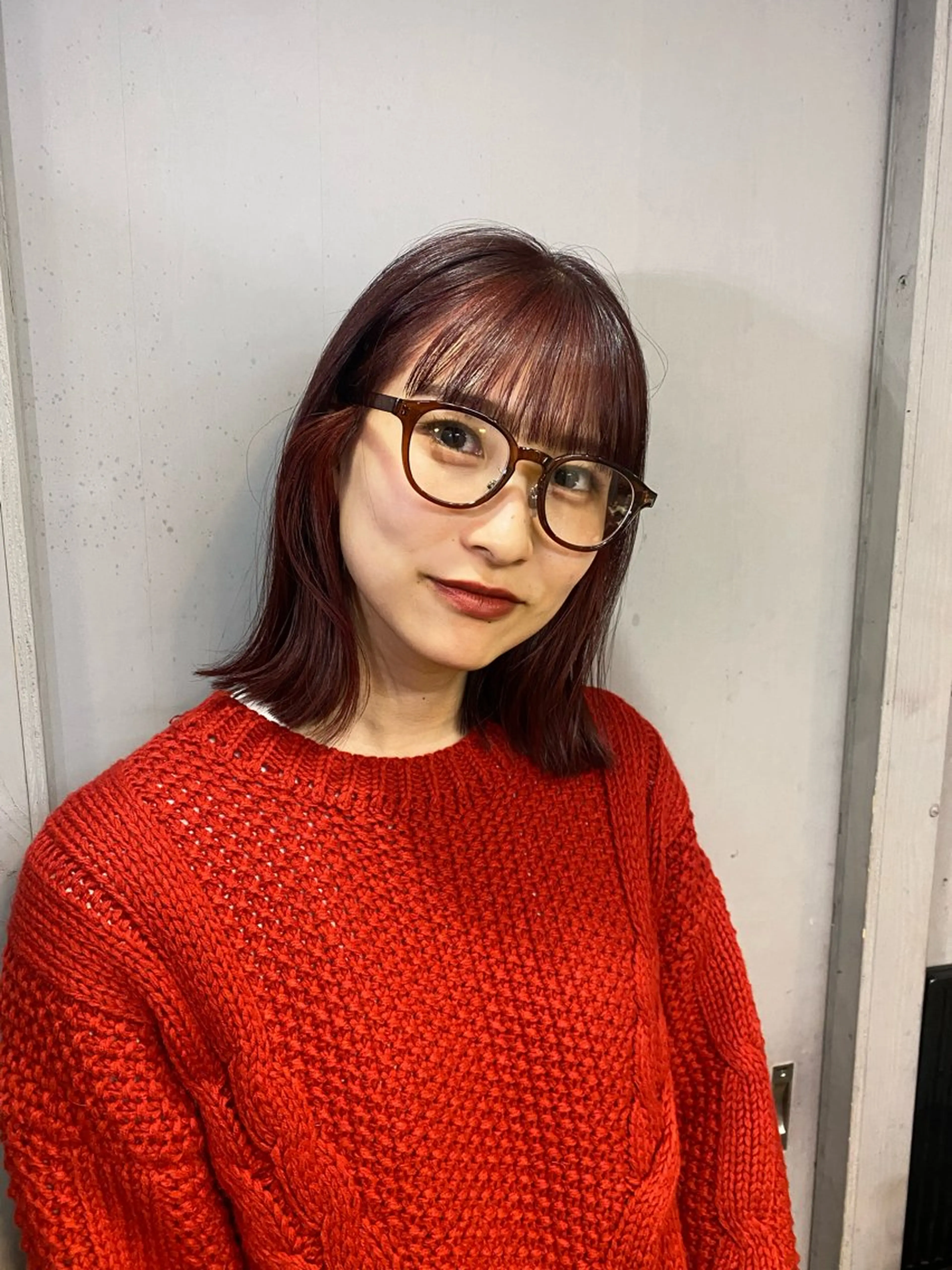 ミディアム カラー ㅤㅤㅤㅤㅤㅤㅤㅤㅤㅤ 彩衣のヘアスタイル