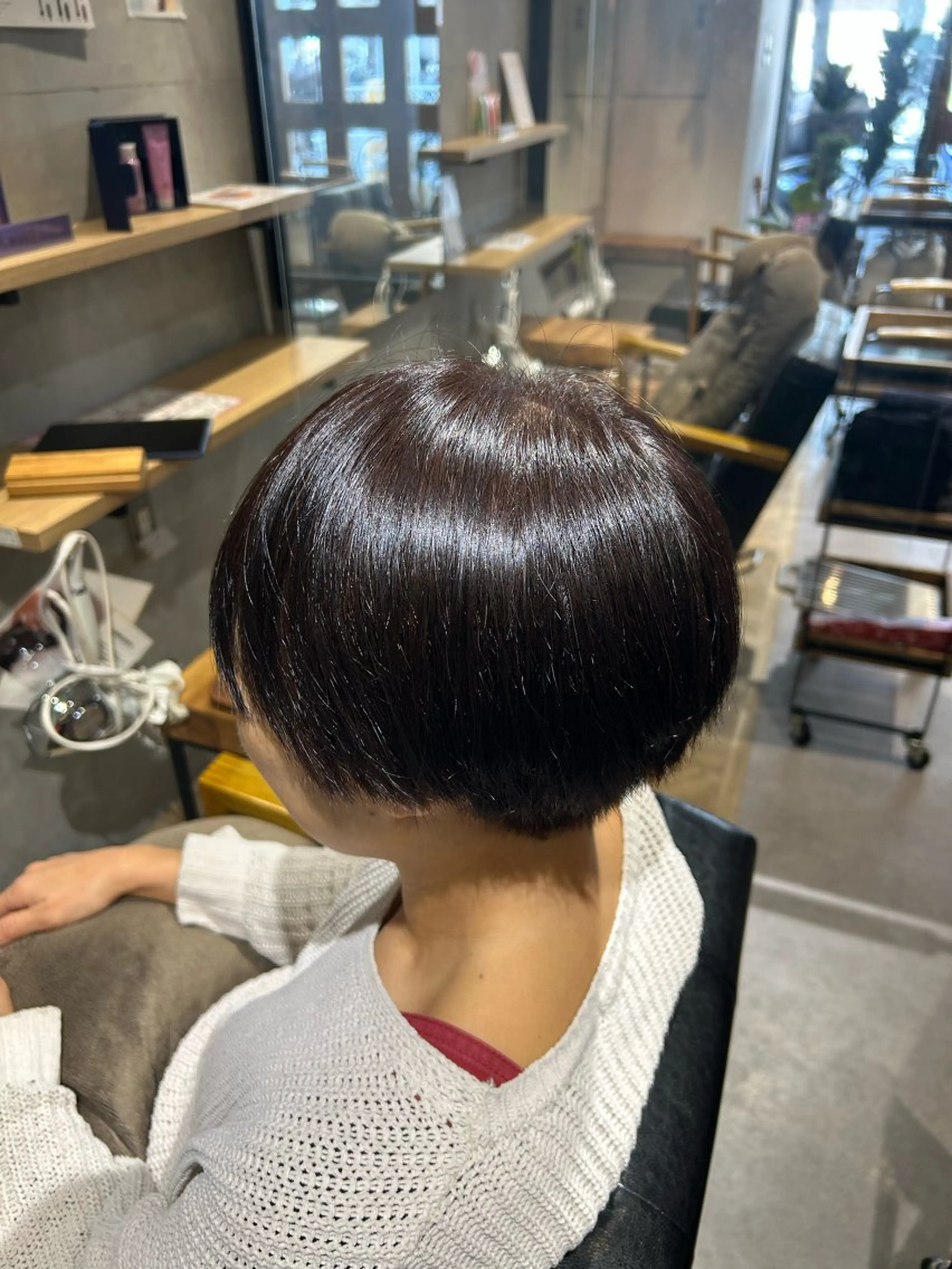 《minimo限定クーポン🐭》リタッチカラー+Aujua 4STEPトリートメントの写真