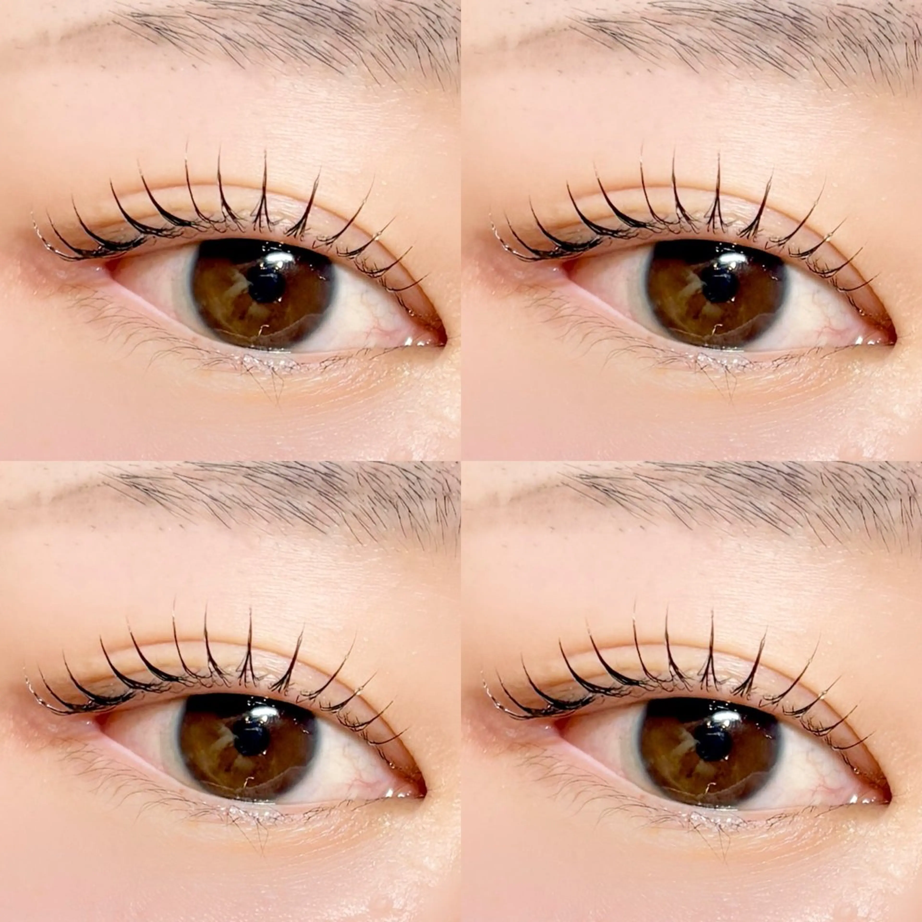 マツエク・マツパ ナチュラル パリジェンヌラッシュリフト まつげパーマ 一重×まつ毛パーマ 表参道eyelist KONOMIのマツエク・マツパデザイン