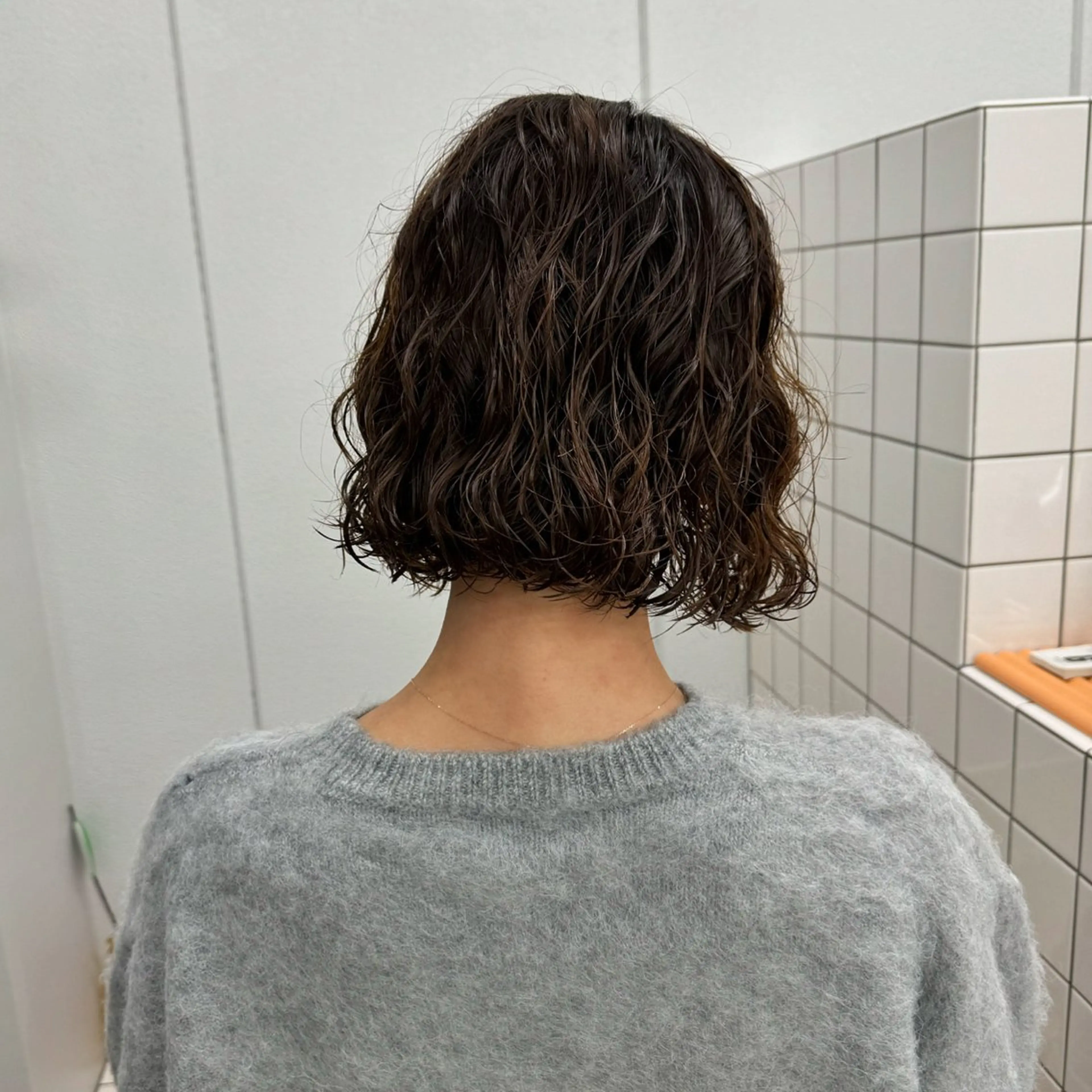 ショート パーマ ボブ カット パーマ トリートメント パーマ/ボブ/ 神戸/豊浦翔太のヘアスタイル