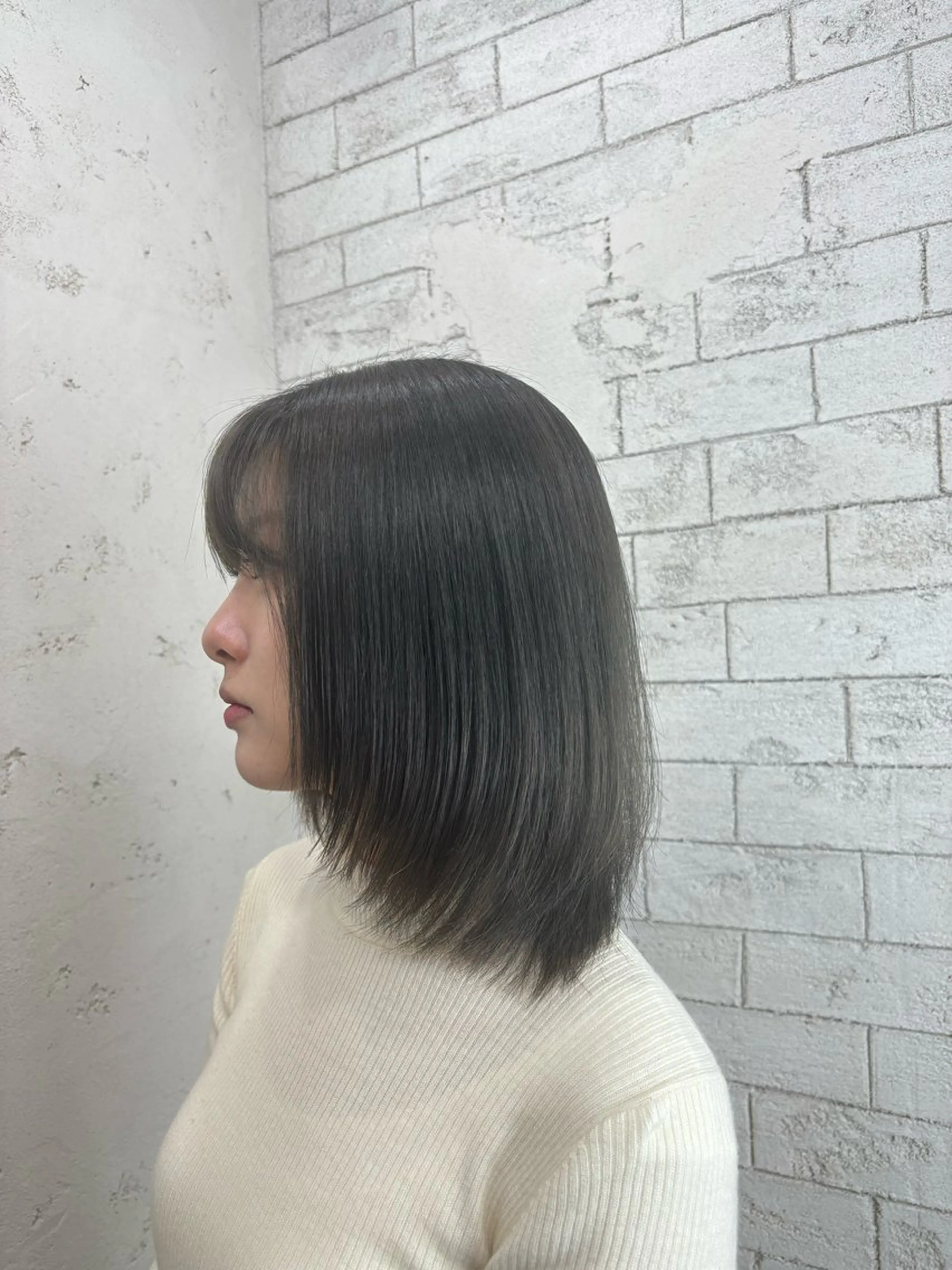 ミディアム ミディアムレイヤー レイヤーカット 韓国レイヤーカット/ 🩶HARUKA🩶のヘアスタイル