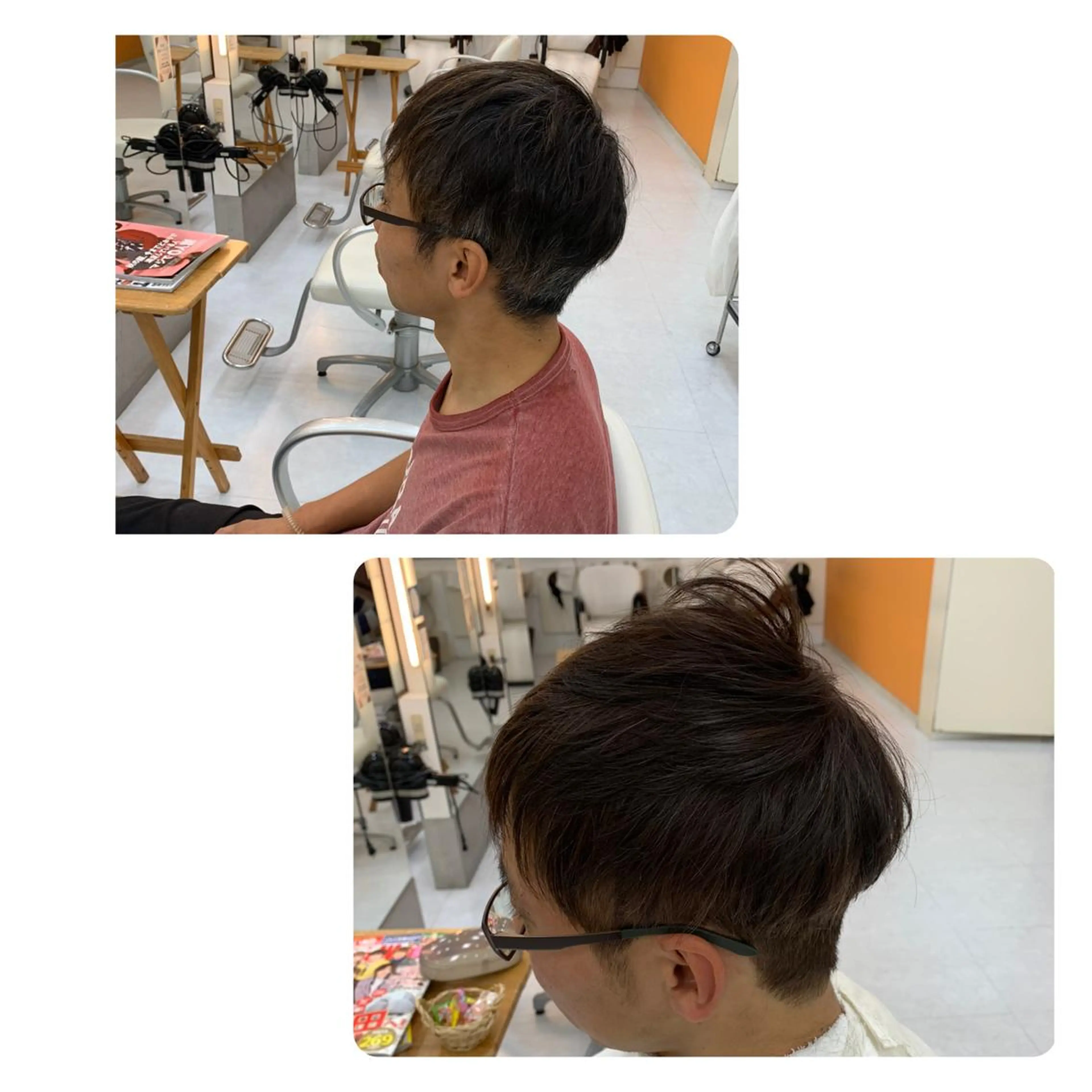 カラー メンズ 丹野 圭太のヘアスタイル