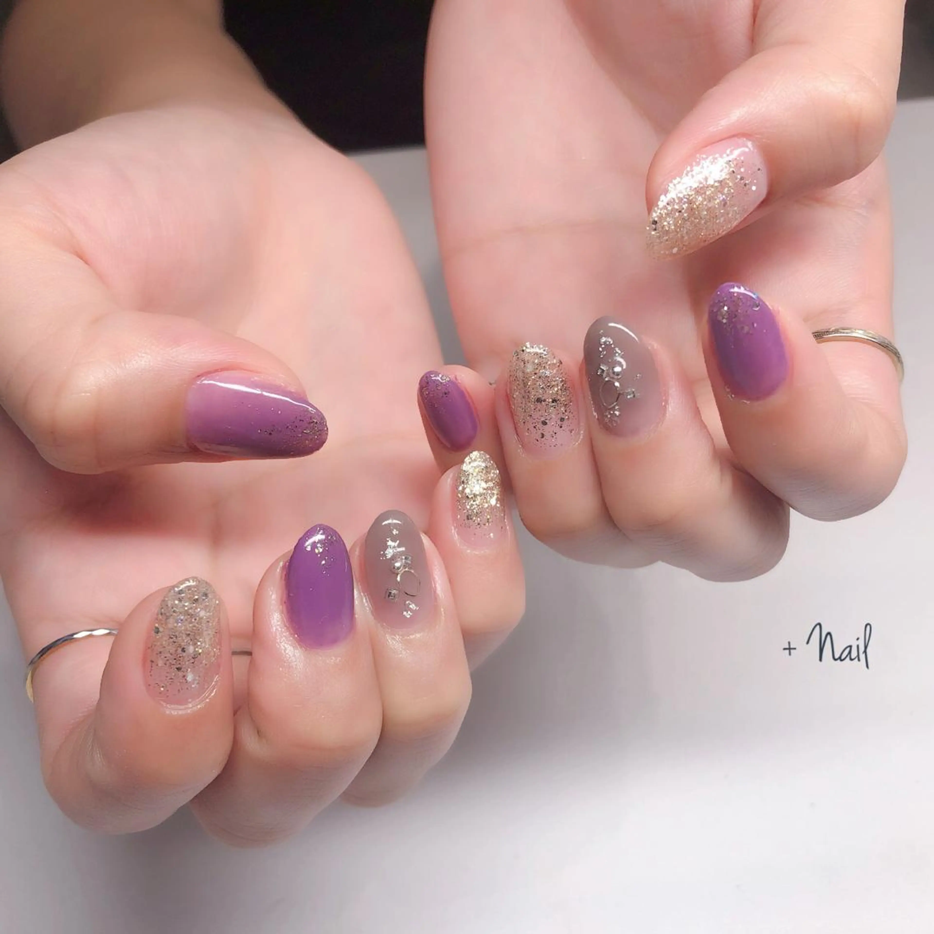 ネイル Aim* 深爪・自爪育成専門店のネイルデザイン