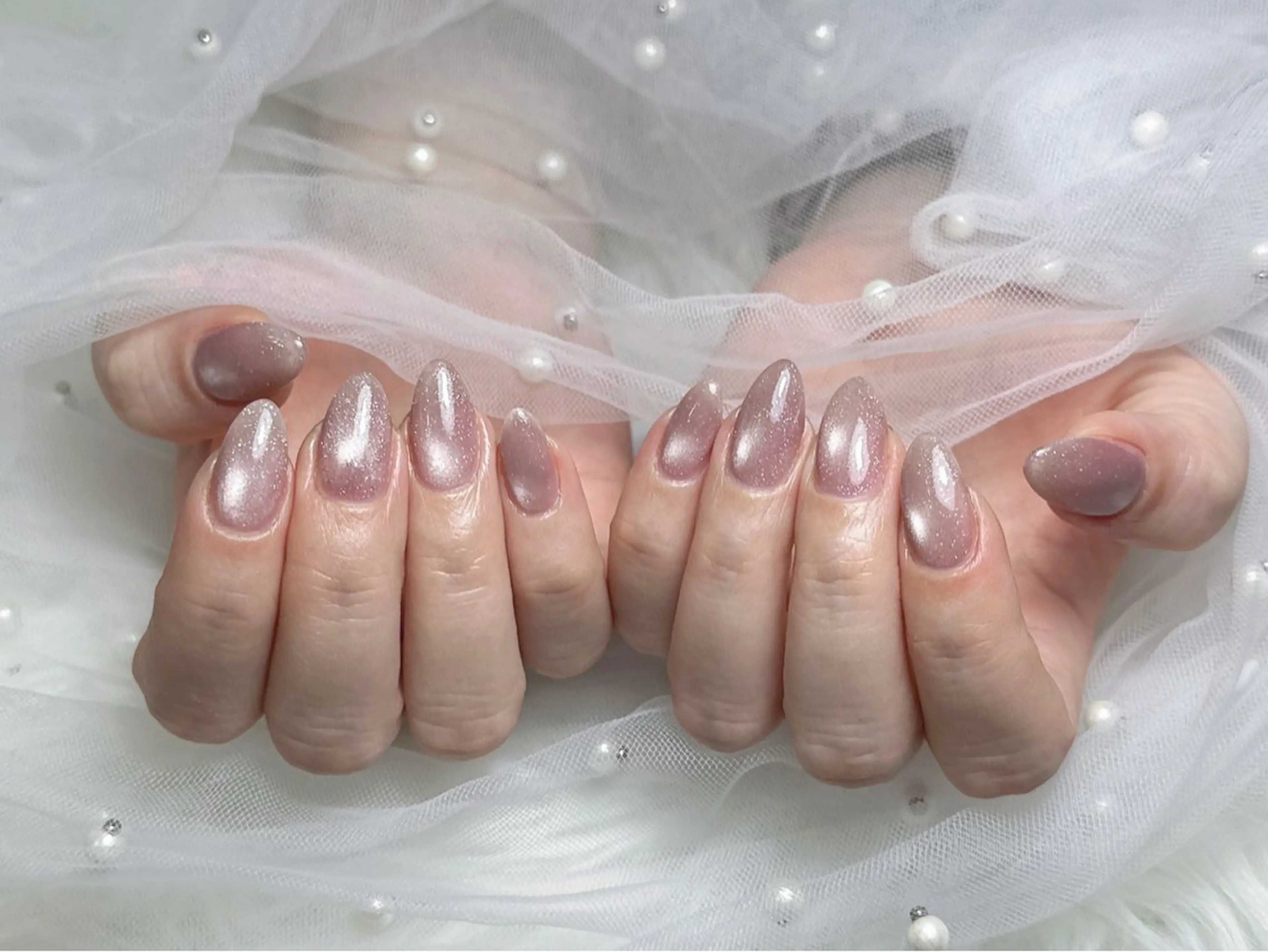 ネイル マグネットネイル ハンドネイル 【Eclat ｴｸﾗ】nail＆beauty所属・Eclat〔ｴｸﾗ〕 MOEKA𝜗𝜚*のネイルデザイン